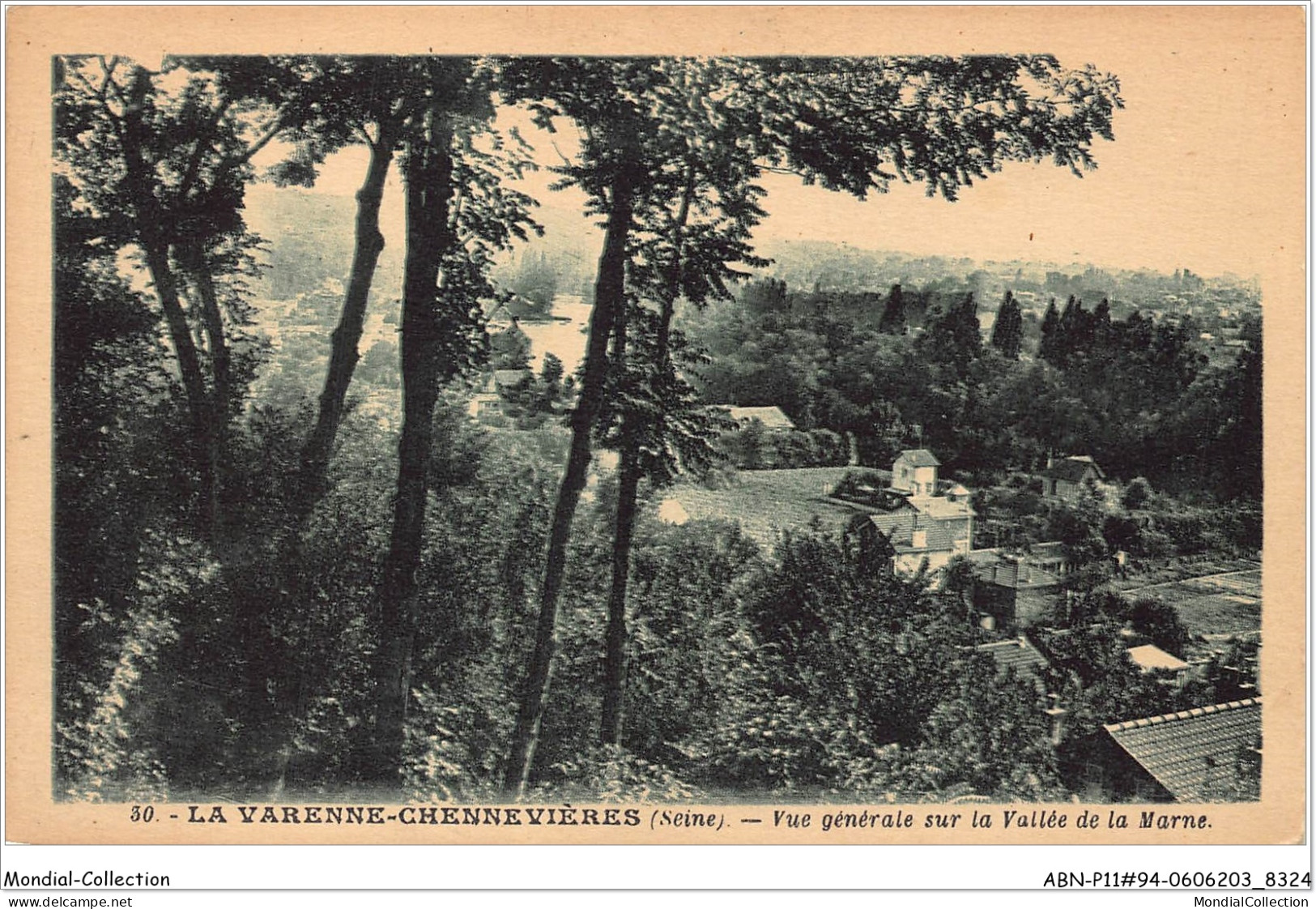 ABNP11-94-1092 - LA VARENNE-CHENNEVIERES - Vue Generale Sur La Vallée De La Marne - Chennevieres Sur Marne