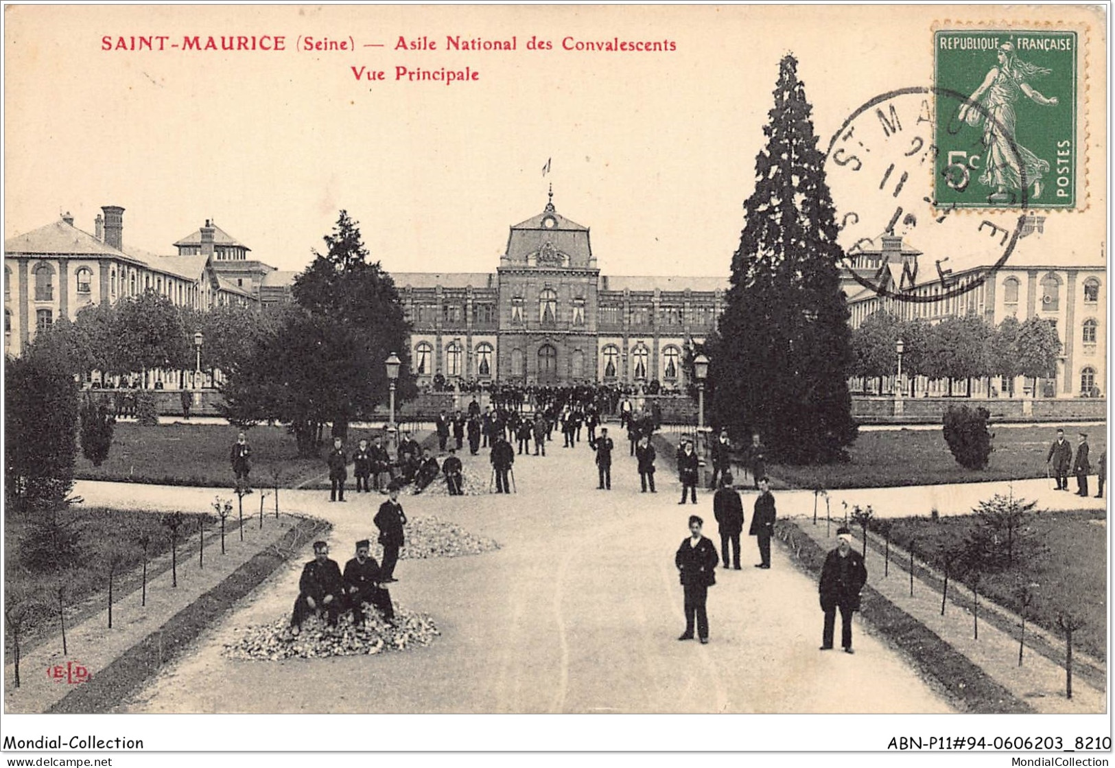 ABNP11-94-1035 - SAINT-MAURICE - Asile-national Des Convalescents - Vue Principale - Saint Maurice