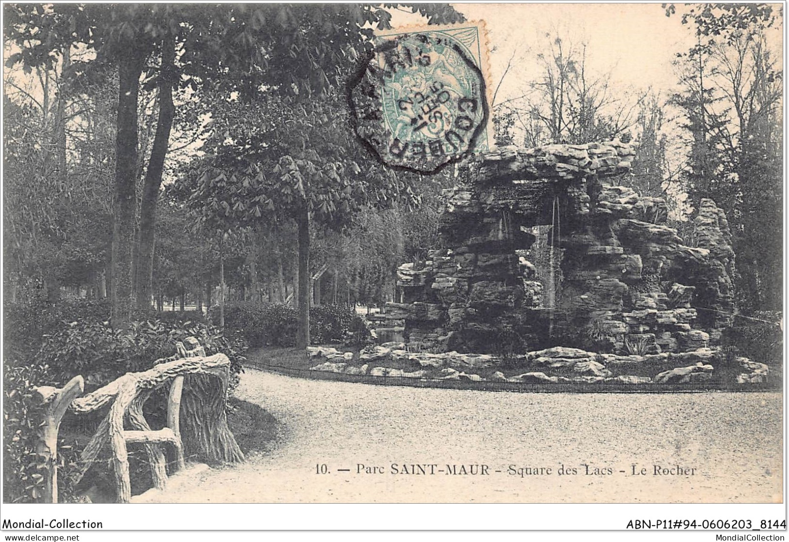 ABNP11-94-1002 - Parc SAINT-MAUR - Square Des Lacs - Le Rocher - Saint Maur Des Fosses