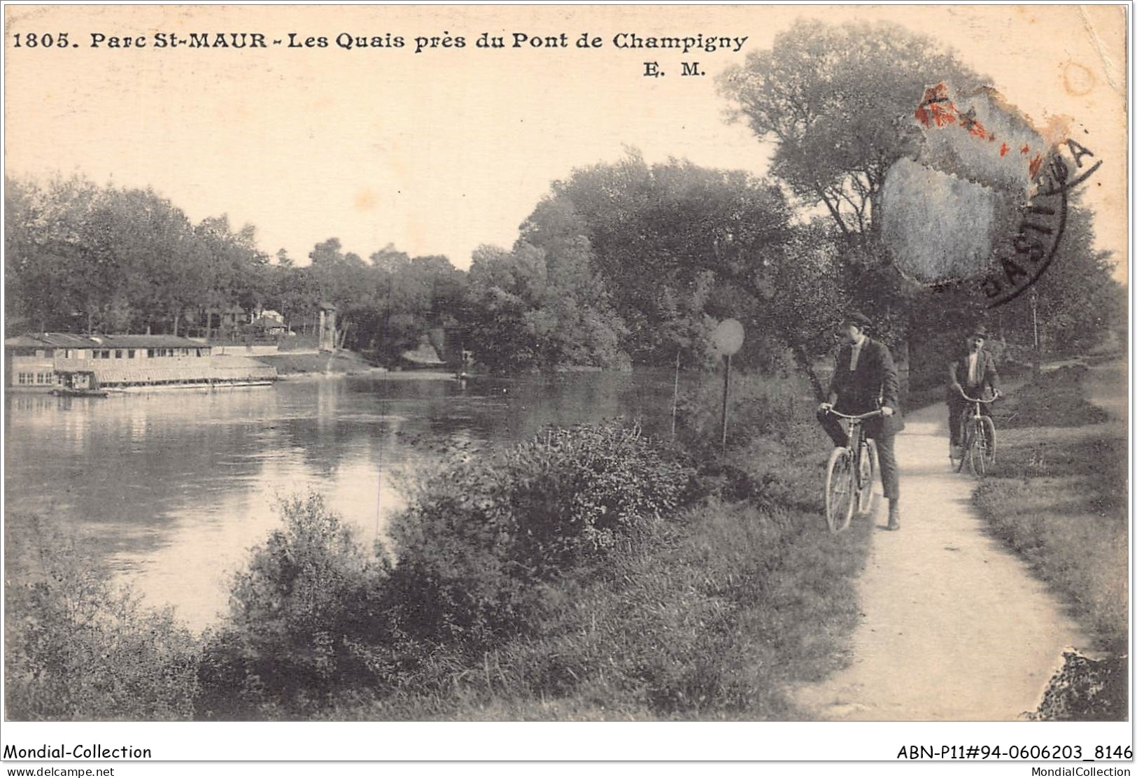 ABNP11-94-1003 - Parc SAINT-MAUR - Les Quais Pres Du Pont De CHAMPIGNY - Saint Maur Des Fosses