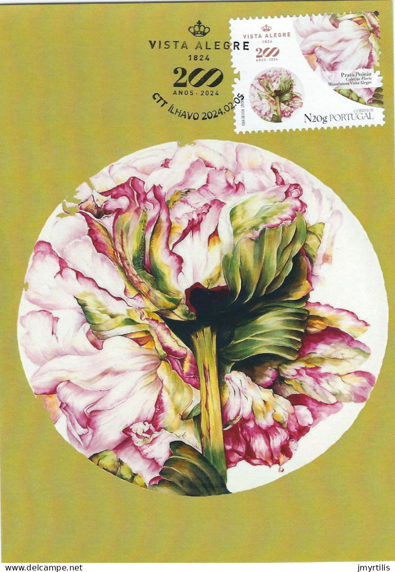 Maximum Card Portugal "Porcelana Vista Alegre" - Cartoline Maximum