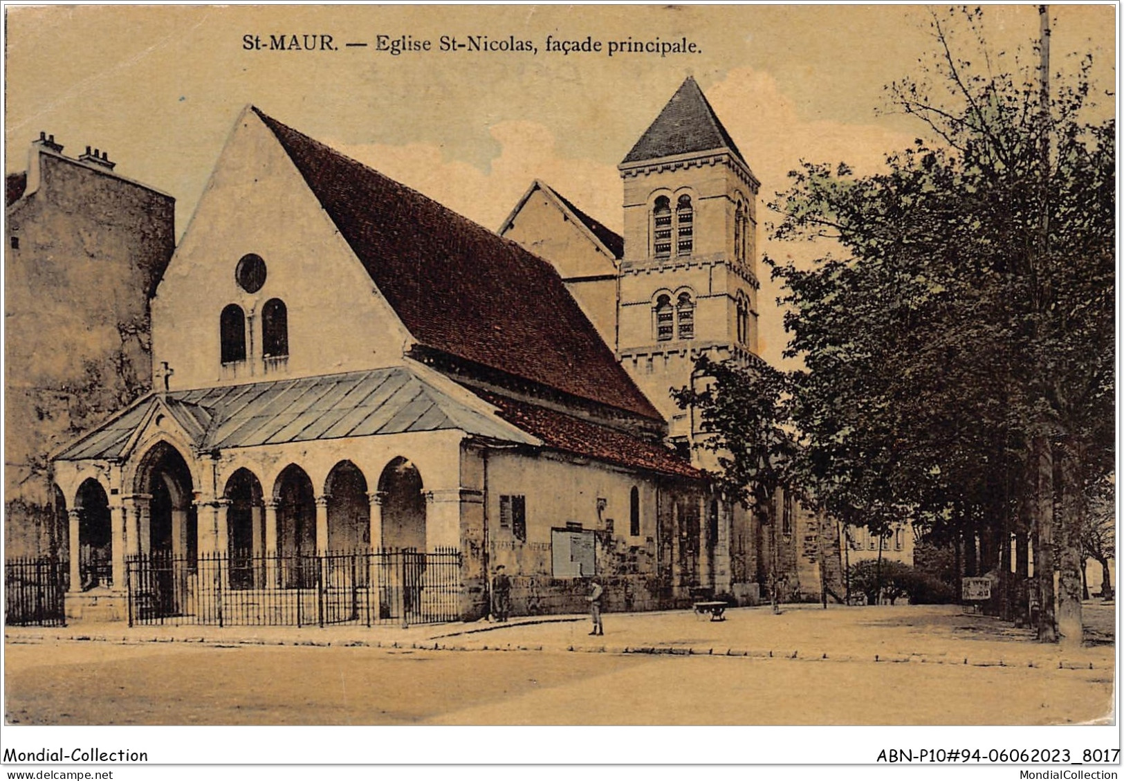 ABNP10-94-0938 - SAINT-MAUR - Eglise Saint-nicolas - Facade Principale - Saint Maur Des Fosses