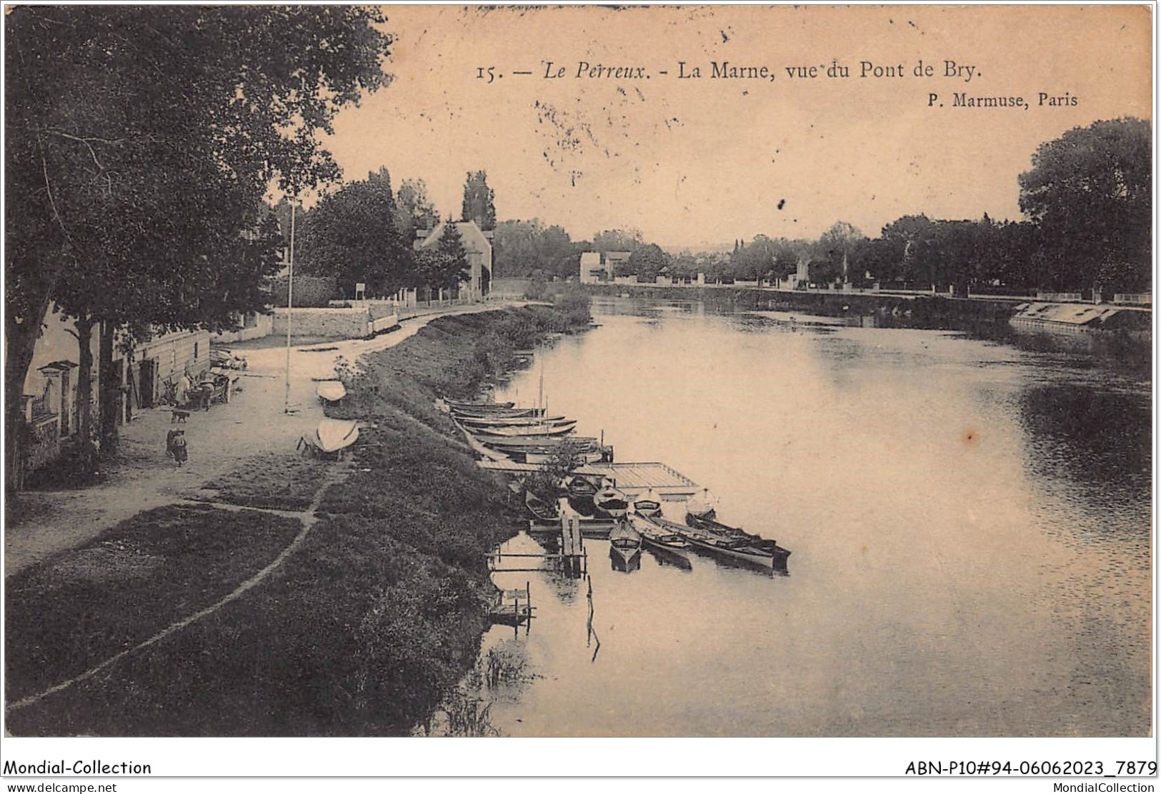 ABNP10-94-0869 - LE PERREUX - La Marne - Vue Du Pont De BRY - Le Perreux Sur Marne