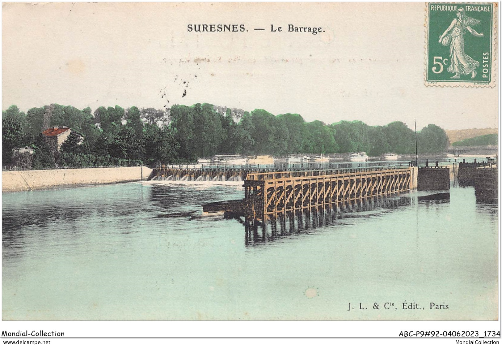 ABCP9-92-0844 - SURESNES - Le Barrage - Suresnes