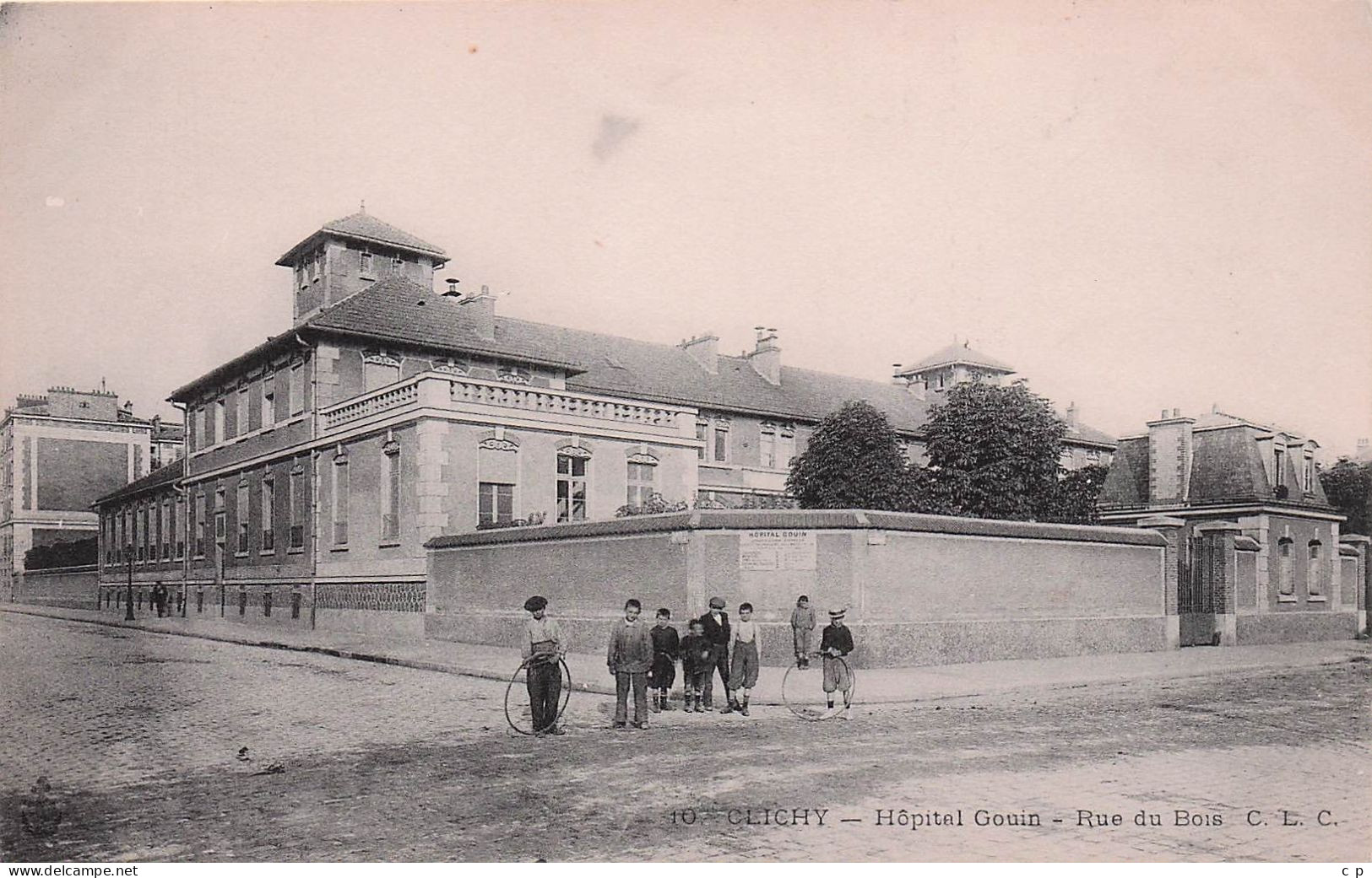 Clichy - Hopital Gouin - Rue Du Bois  -  CPA °J - Clichy