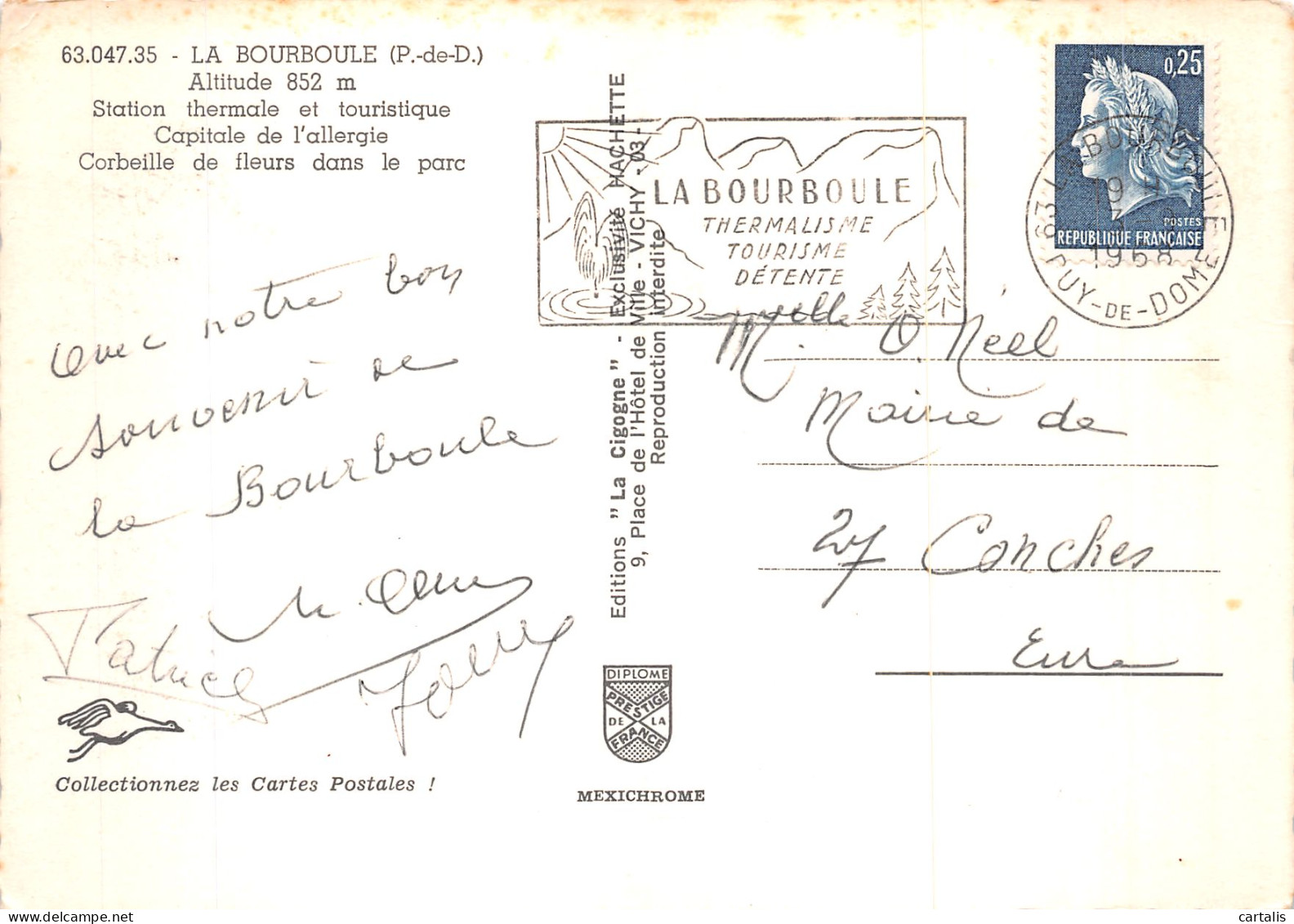 63-LA BOURBOULE-N° 4412-A/0379 - La Bourboule