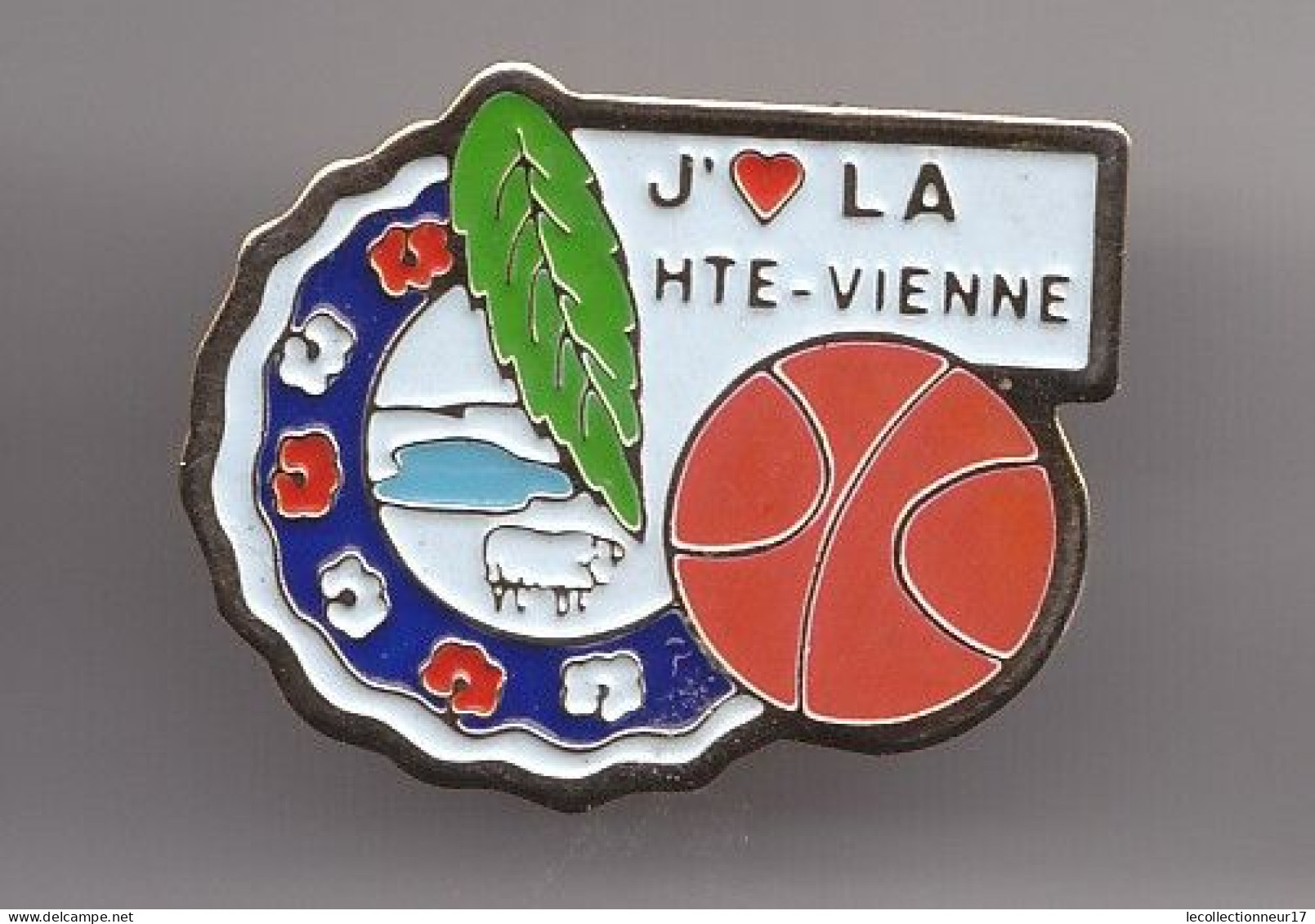 Pin's J'aime La Haute Vienne Réf 7860JL - Städte