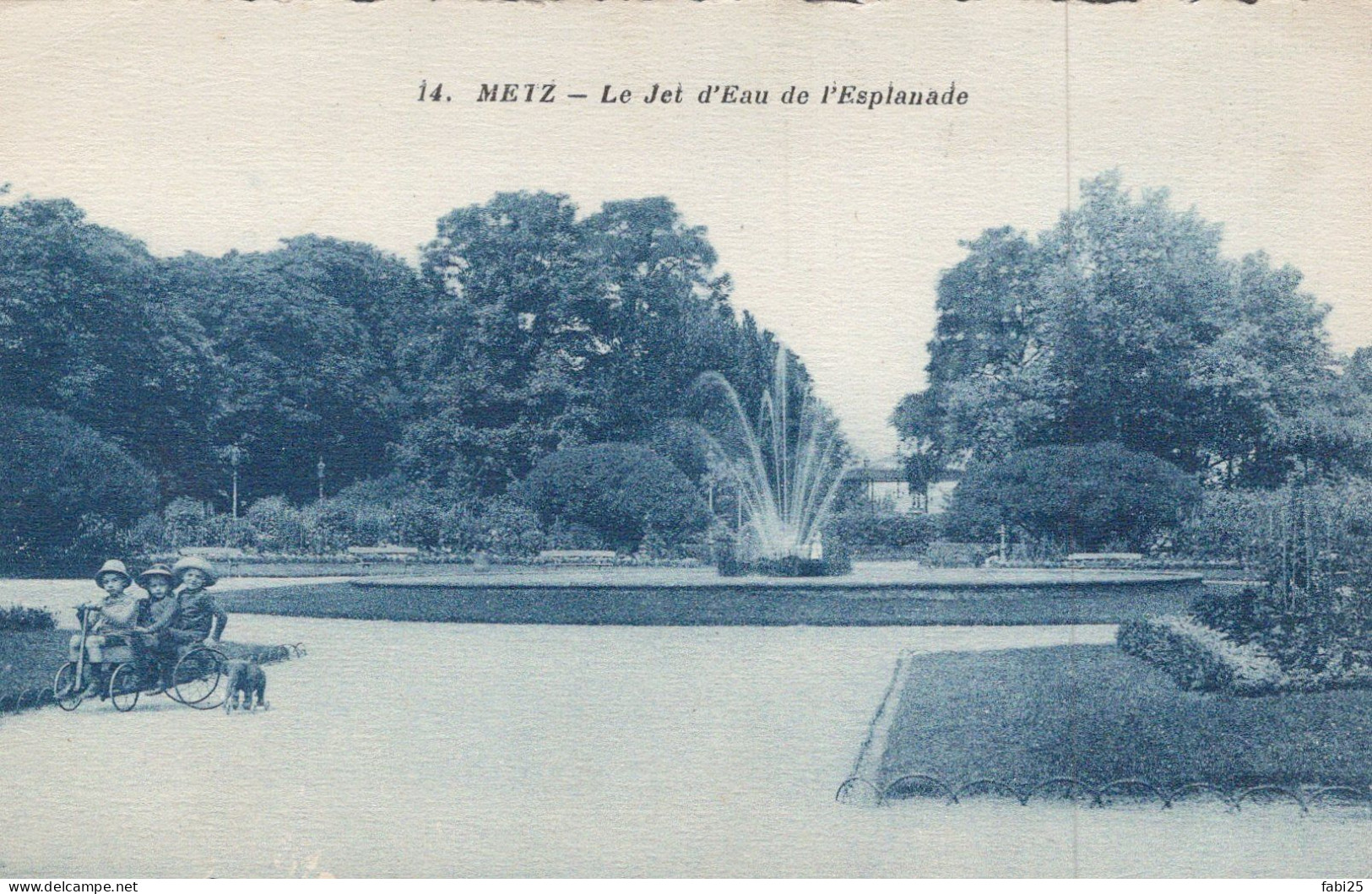 METZ LE JET D EAU DE L ESPLANADE - Metz