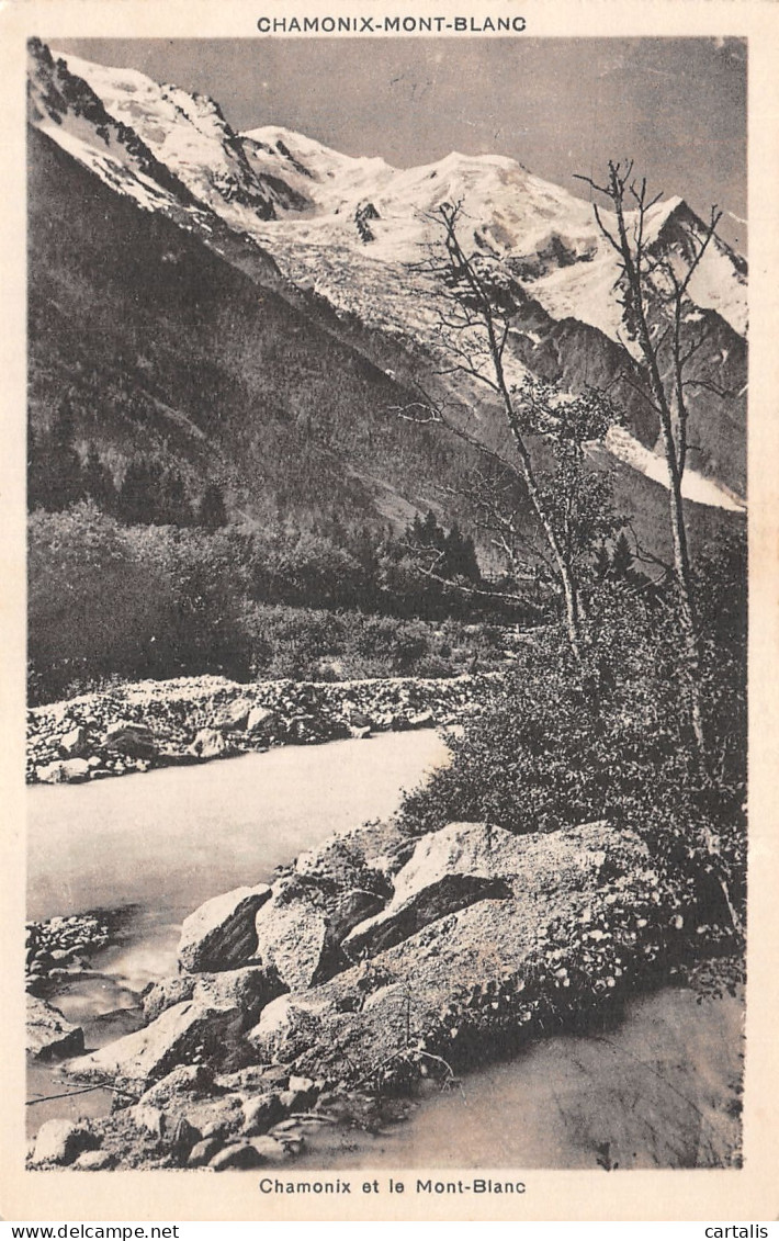 74-CHAMONIX -N° 4411-E/0351 - Chamonix-Mont-Blanc