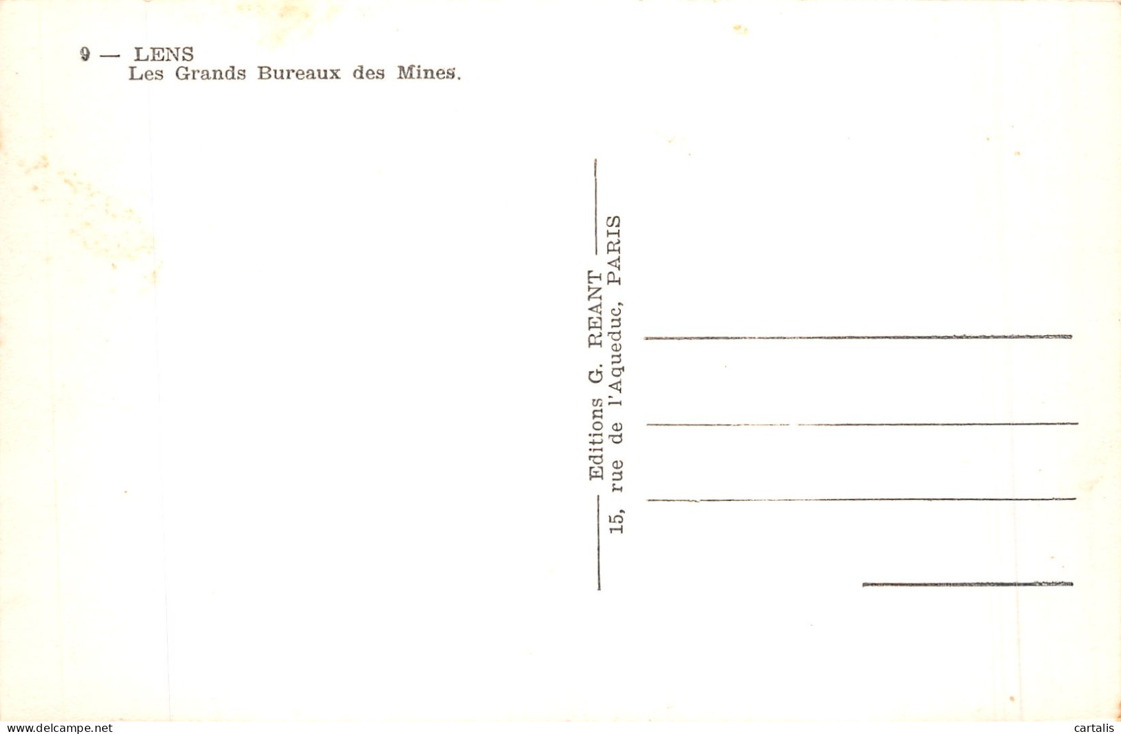 62-LENS-N° 4411-E/0235 - Lens