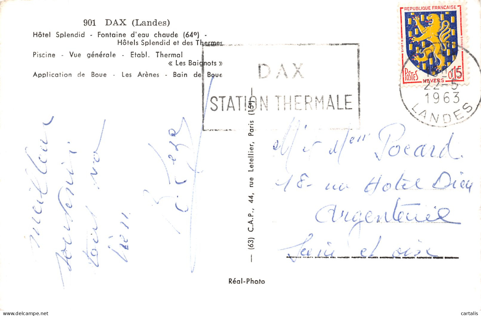 40-DAX-N° 4411-E/0169 - Dax