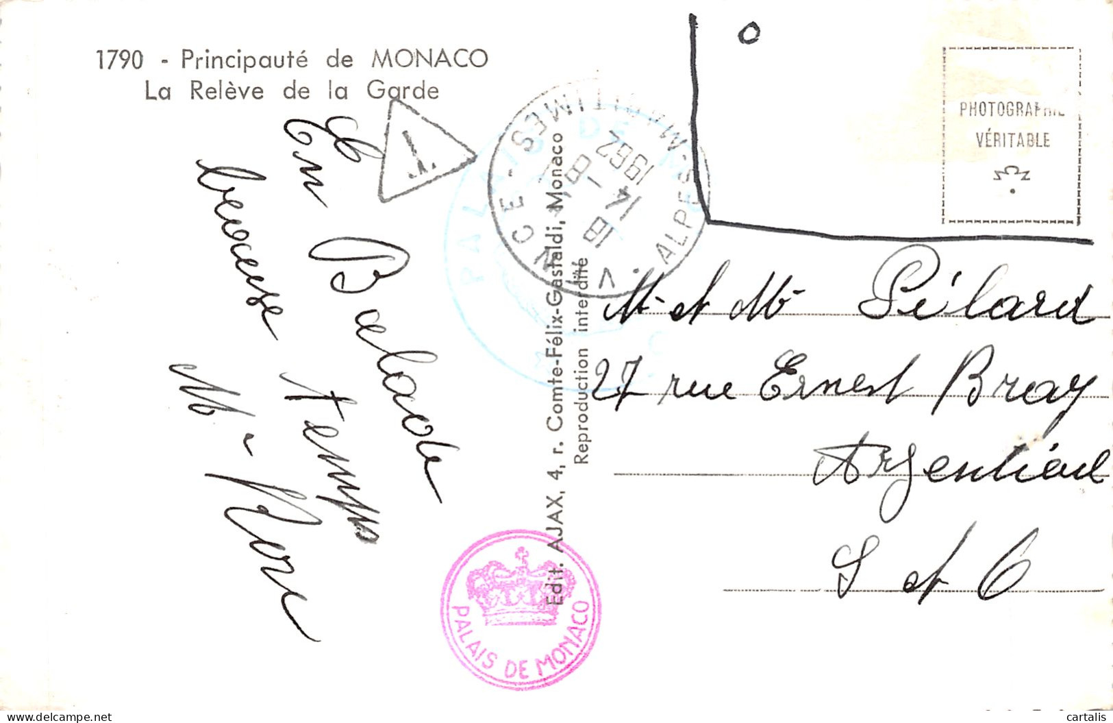 98-MONACO-N° 4411-E/0021 - Other & Unclassified