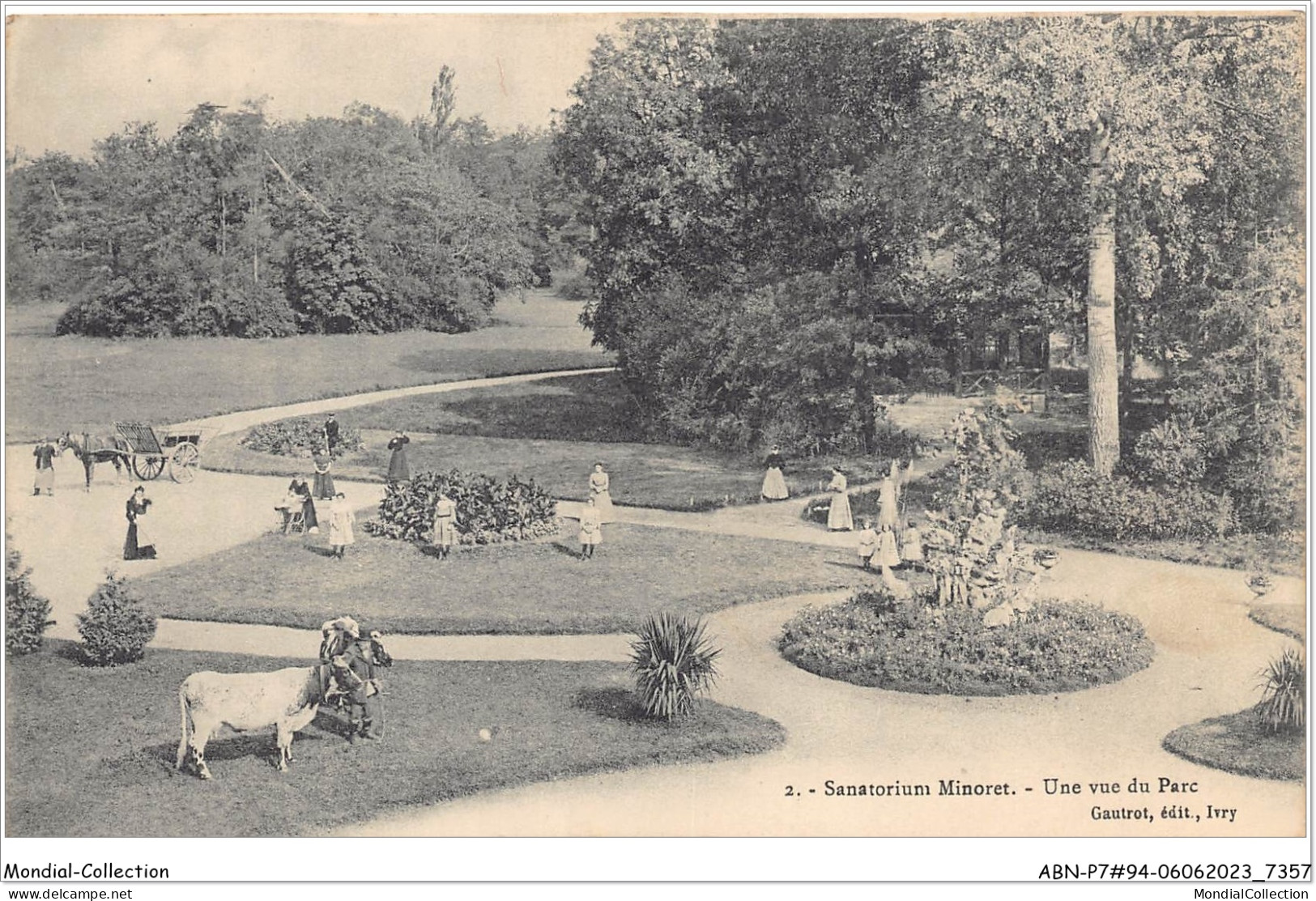 ABNP7-94-0607 - Sanatorium MINORET - Une Vue Du Parc - Ivry Sur Seine