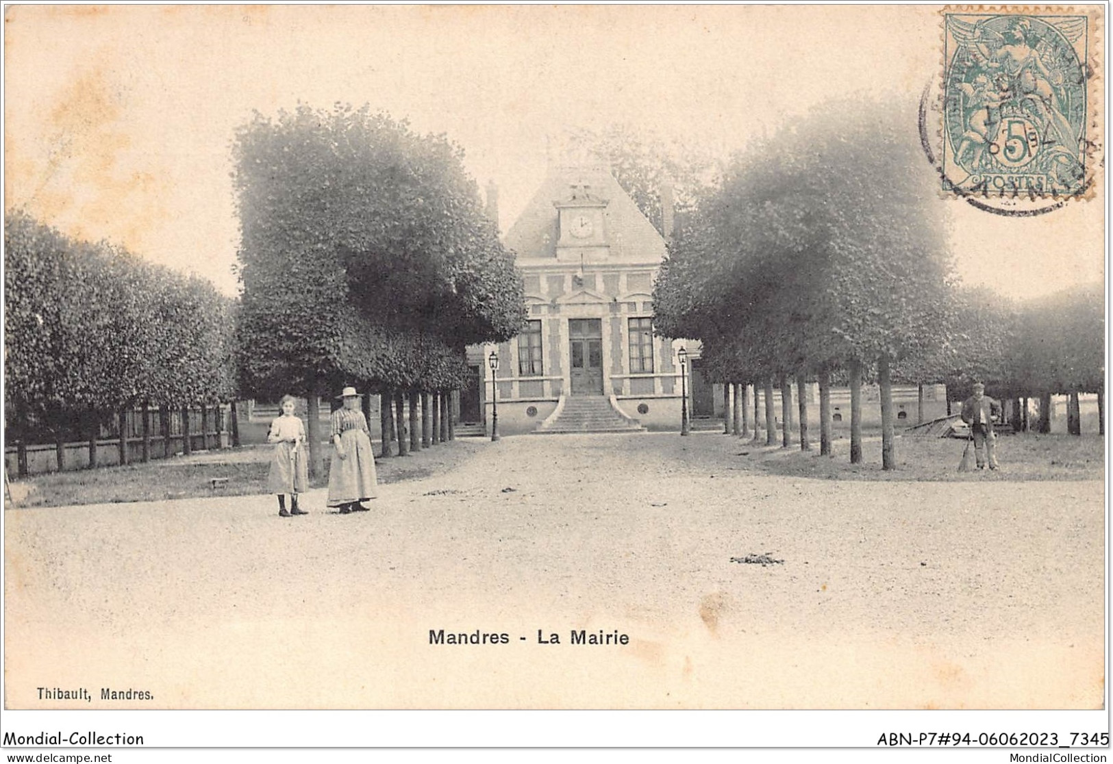 ABNP7-94-0601 - MANDRES - La Mairie - Mandres Les Roses