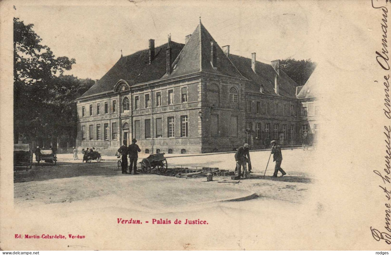 55 , Cpa VERDUN , Palais De Justice  (14528.V24) - Verdun