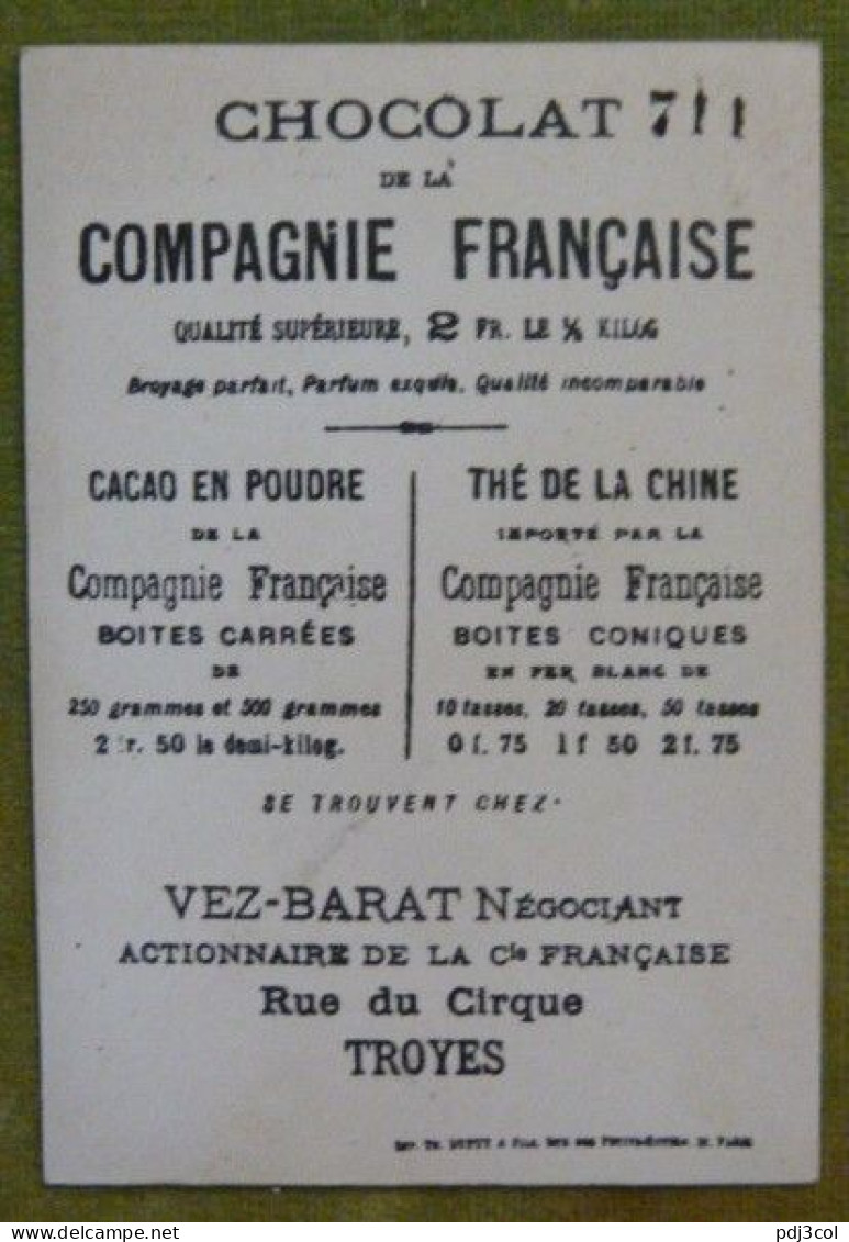 Lot De 5 Chromos - Chocolat De La Cie Française - Scènes D'enfants Humoristiques - Sonstige & Ohne Zuordnung