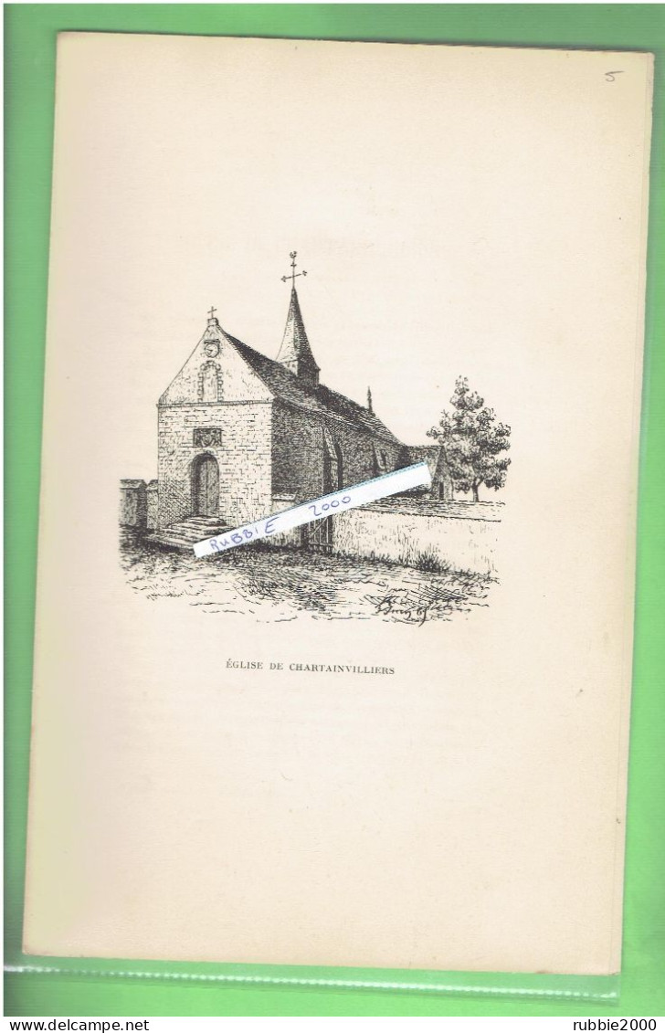 1897 EGLISE DE CHARTAINVILLIERS EURE ET LOIR - Centre - Val De Loire