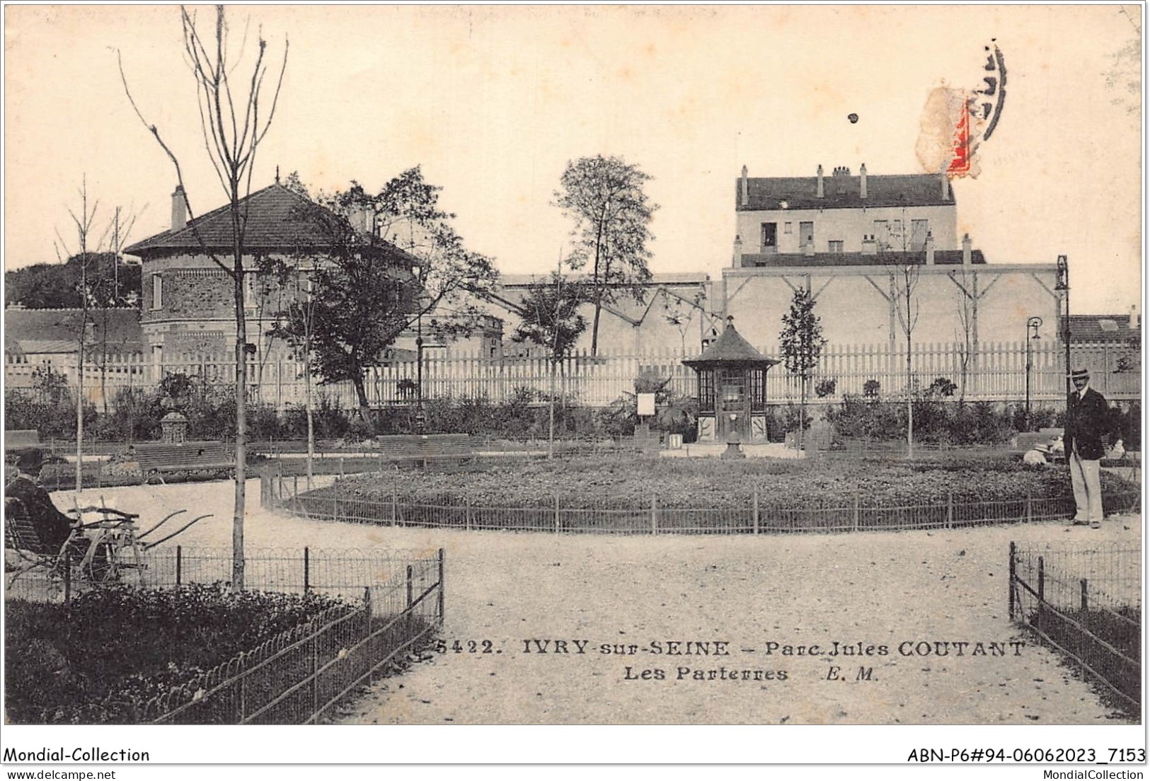 ABNP6-94-0505 - IVRY-SUR-SEINE - Parc Jules Coutant - Les Parterres - Ivry Sur Seine