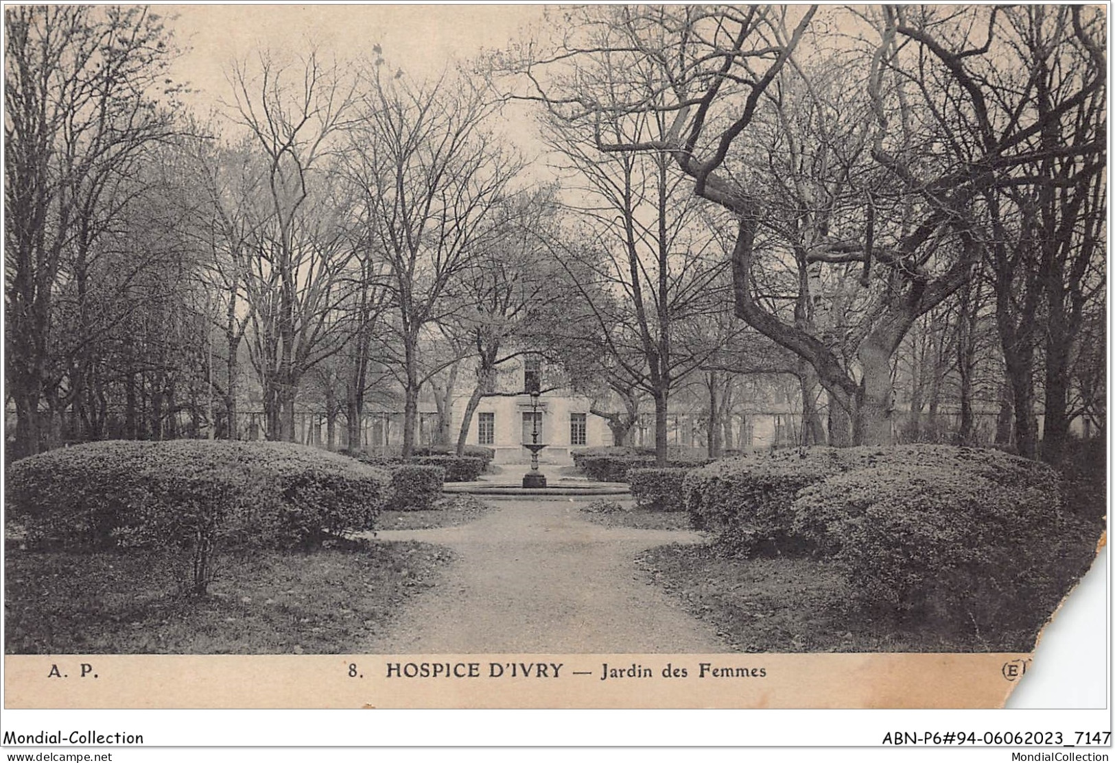 ABNP6-94-0502 - Hospice D'IVRY - Jardin Des Femmes - Ivry Sur Seine