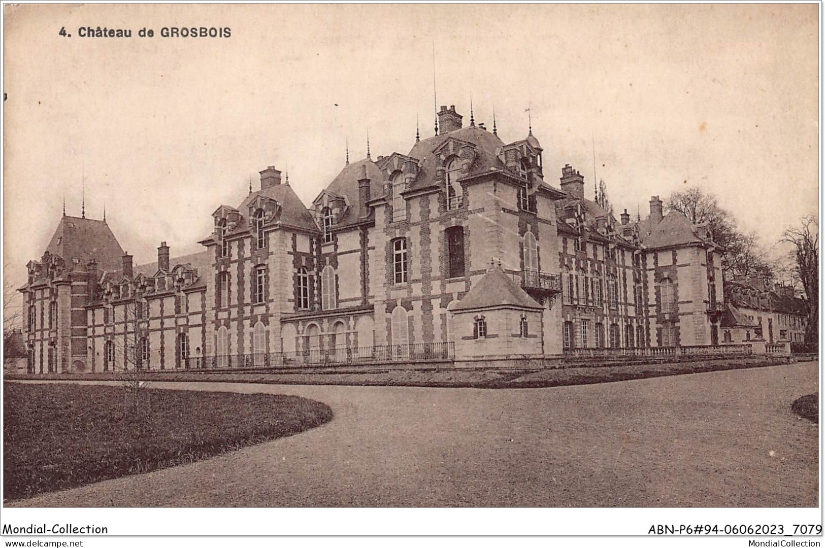 ABNP6-94-0468 - Chateau De GROSBOIS - Other & Unclassified