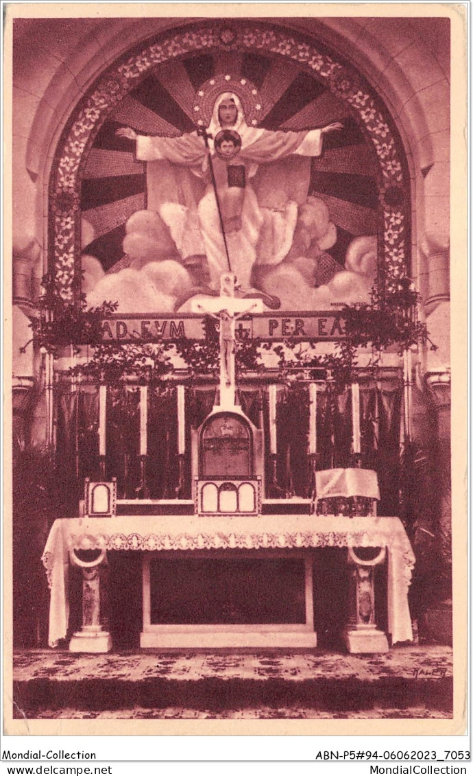 ABNP5-94-0455 - FONTENAY-SOUS-BOIS - Le Maitre-autel - Surmonté Du Tableau Representant Notre-dame De La Sainte-esperanc - Fontenay Sous Bois