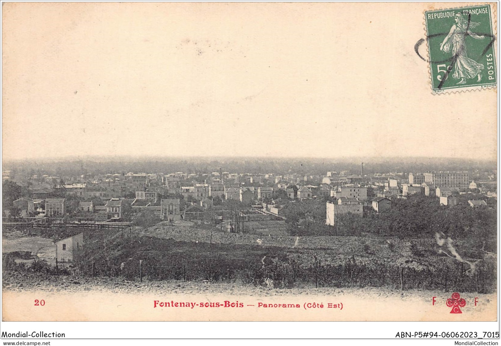 ABNP5-94-0436 - FONTENAY-SOUS-BOIS - Panorama - Fontenay Sous Bois