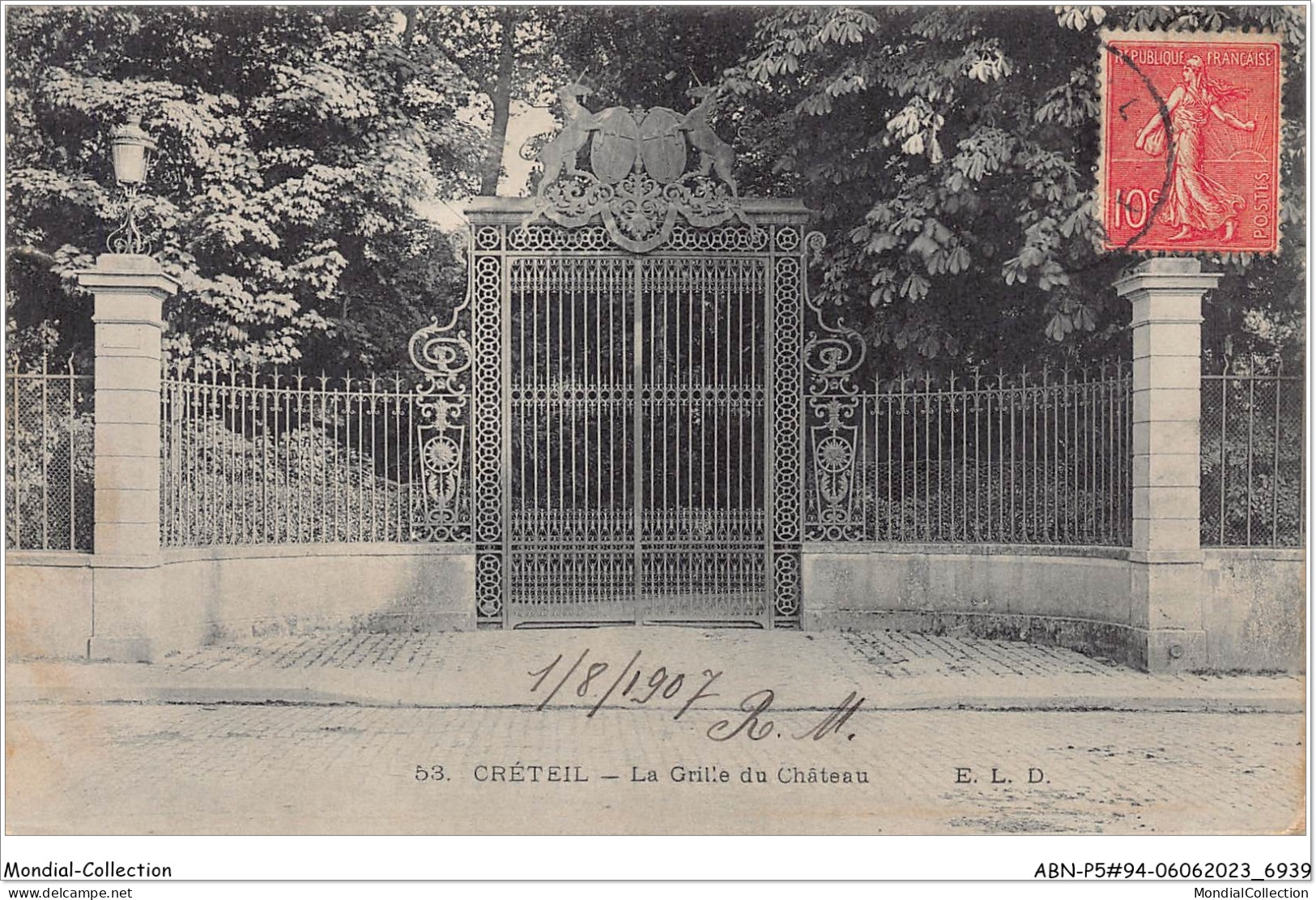 ABNP5-94-0398 - CRETEIL - La Grille Du Chateau - Creteil