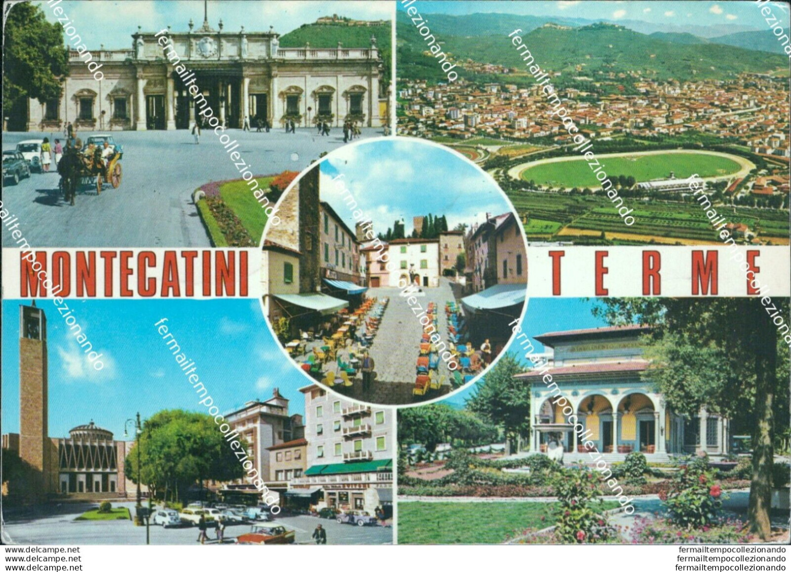 Bo541 Cartolina Montecatini Terme Provincia Di Pistoia - Pistoia