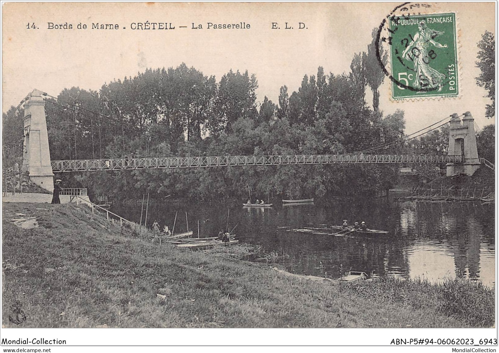 ABNP5-94-0400 - Bords De La Marne - CRETEIL - La Passerelle - Creteil