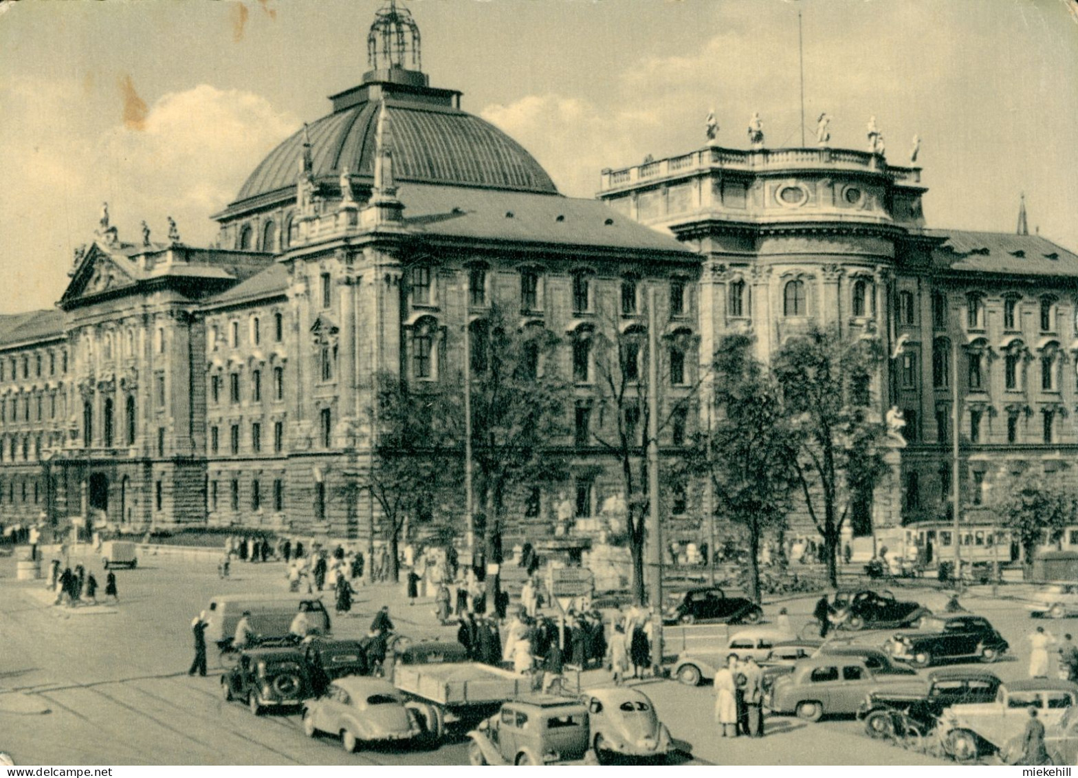 MÜNCHEN-MUNICH- JUSTIZPALAST-AUTOMOBILES - Muenchen