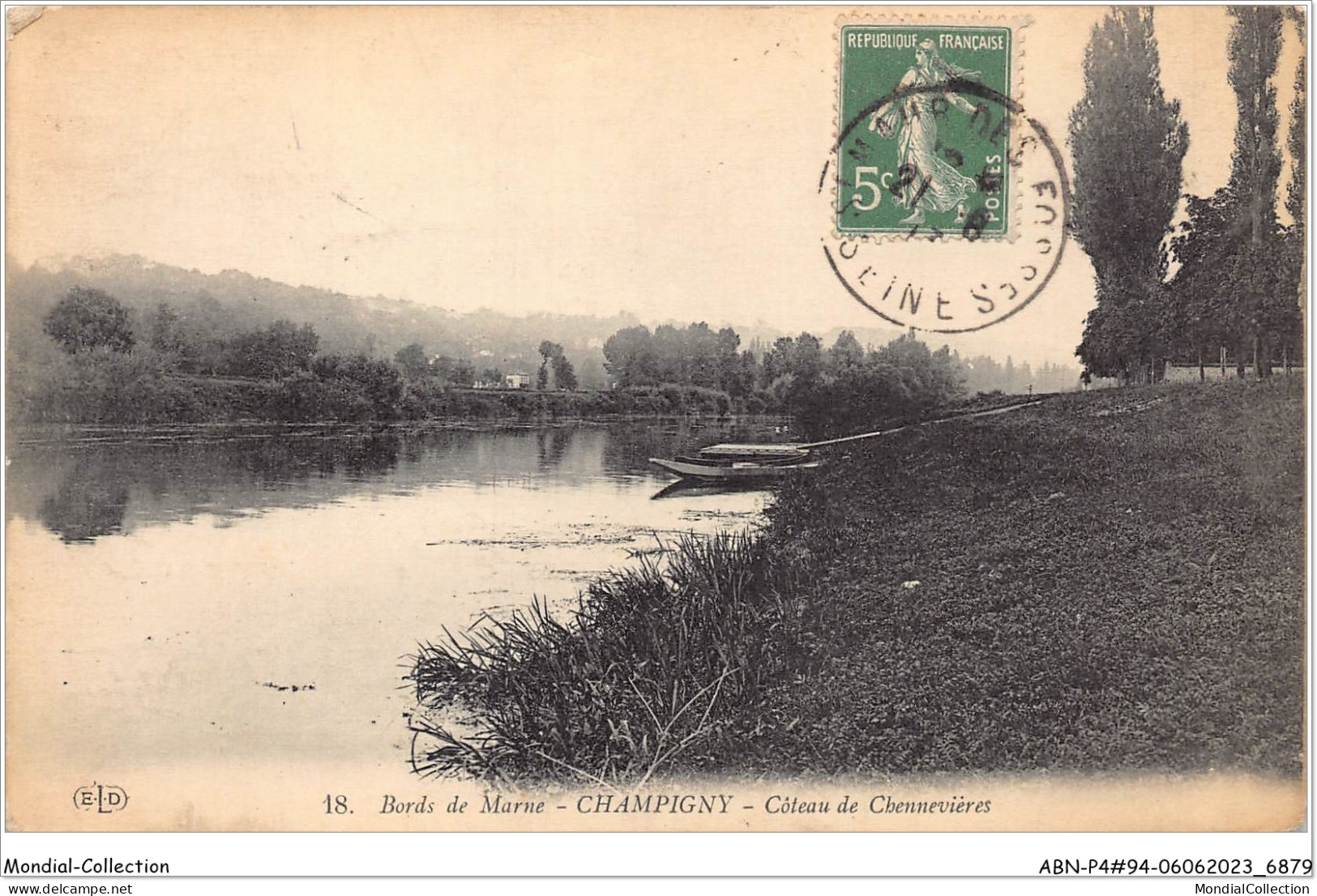 ABNP4-94-0368 - Bords De La Marne -CHAMPIGNY - Coteau De CHENNEVIERES - Champigny Sur Marne