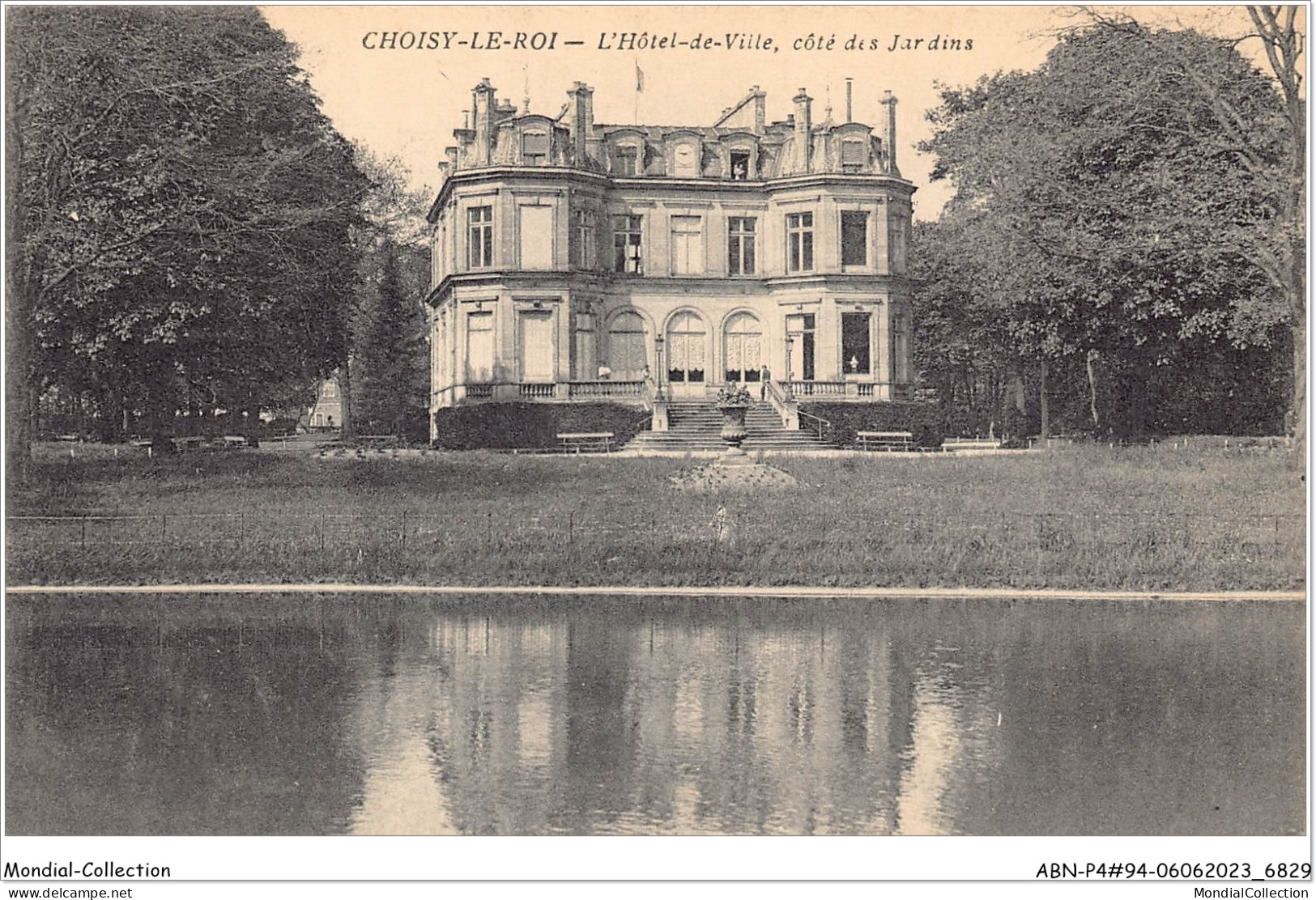 ABNP4-94-0343 - CHOISY-LE-ROI - L'hotel De Ville - Coté Des Jardins - Choisy Le Roi