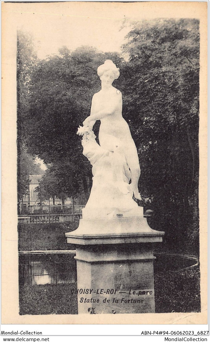 ABNP4-94-0342 - CHOISY-LE-ROI - Le Parc - Statue De La Fortune - Choisy Le Roi