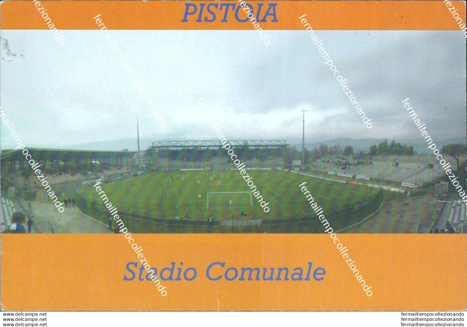 Bo559 Cartolina Pistoia Stadio Comunale 1988 - Pistoia