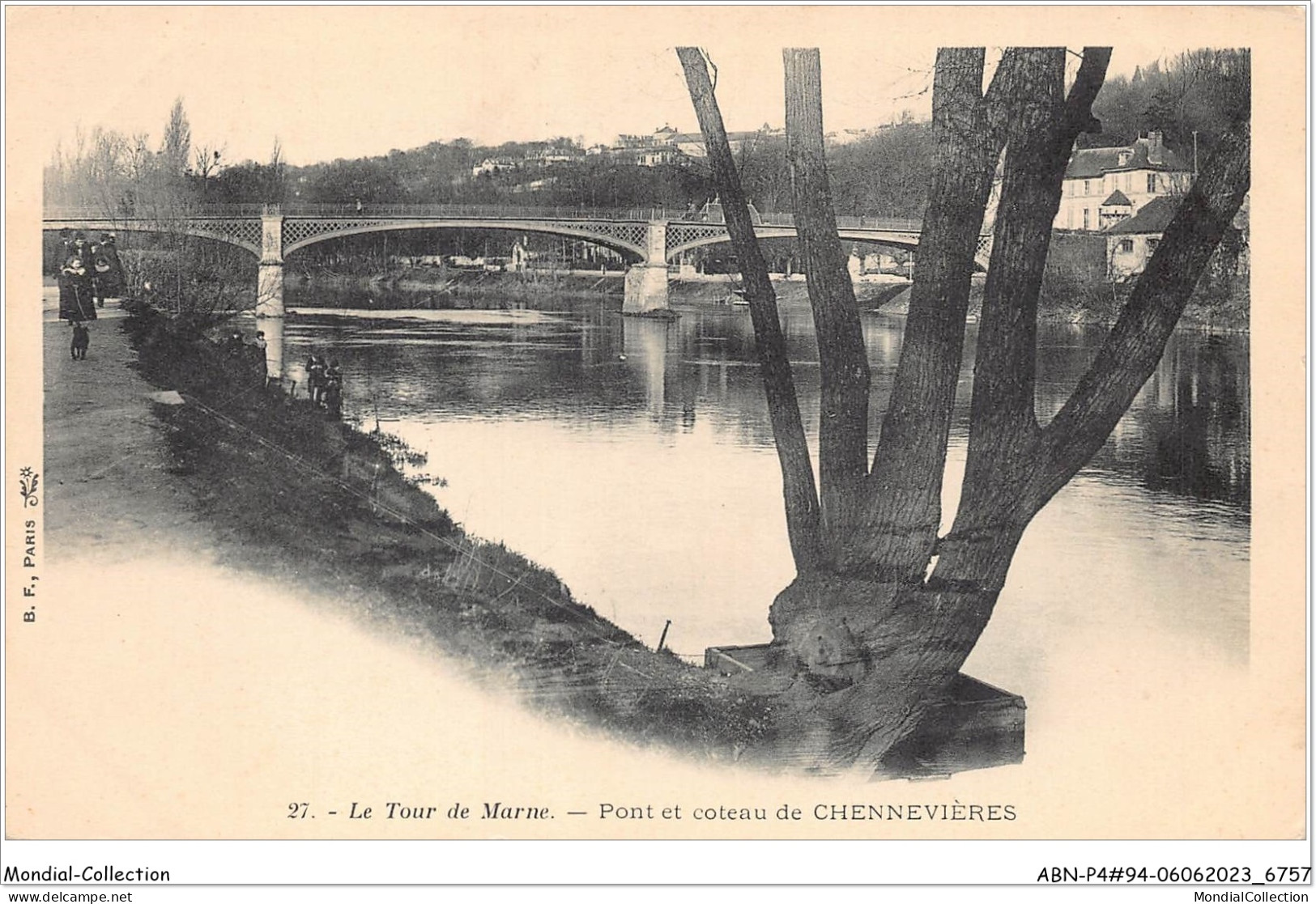 ABNP4-94-0307 - Le Tour De Marne - Pont Et Coteau De CHENNEVIERES - Chennevieres Sur Marne