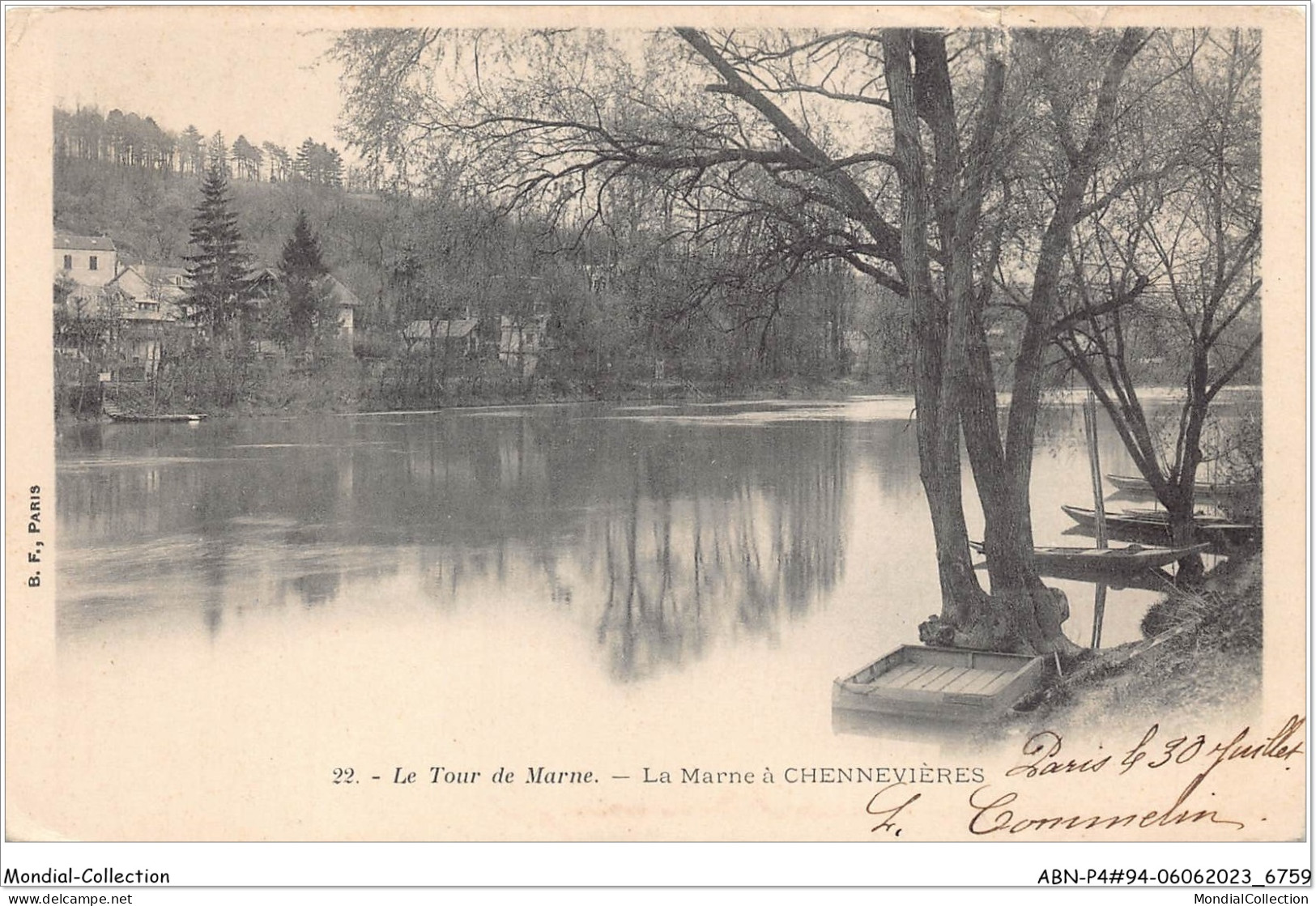 ABNP4-94-0308 - Le Tour De Marne - La Marne A CHENNEVIERES - Chennevieres Sur Marne