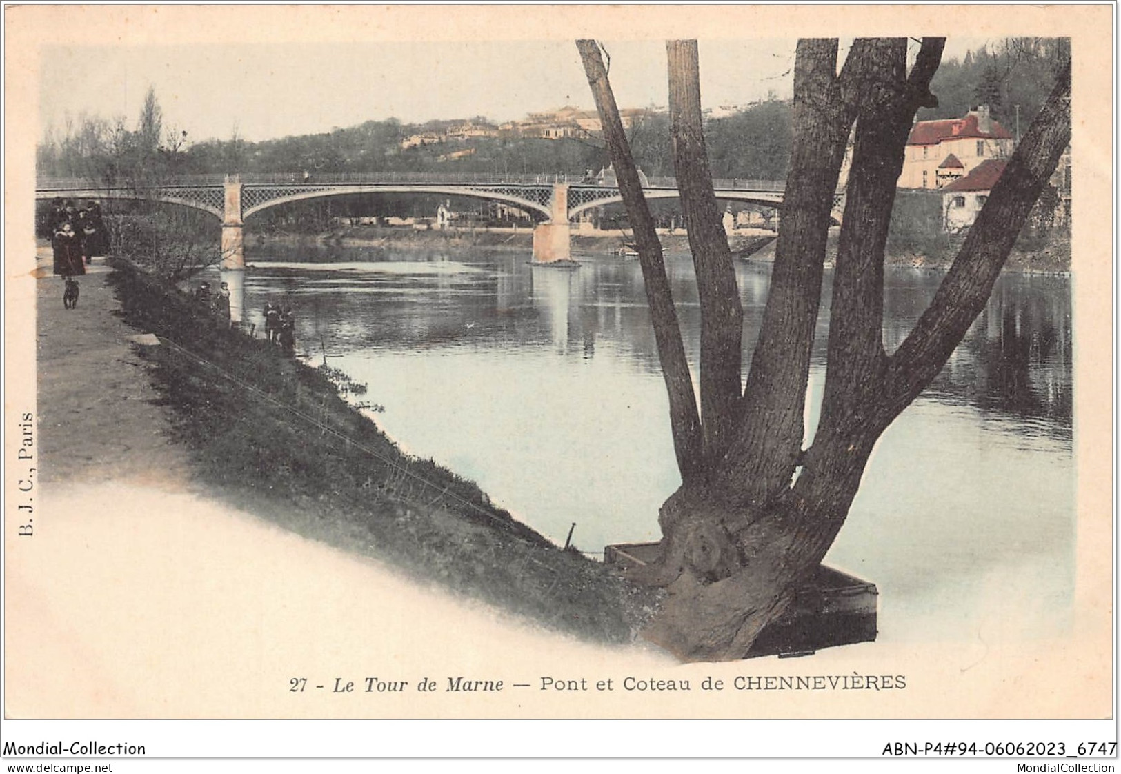 ABNP4-94-0302 - Le Tour De Marne - Pont Et Coteau De CHENNEVIERES - Chennevieres Sur Marne