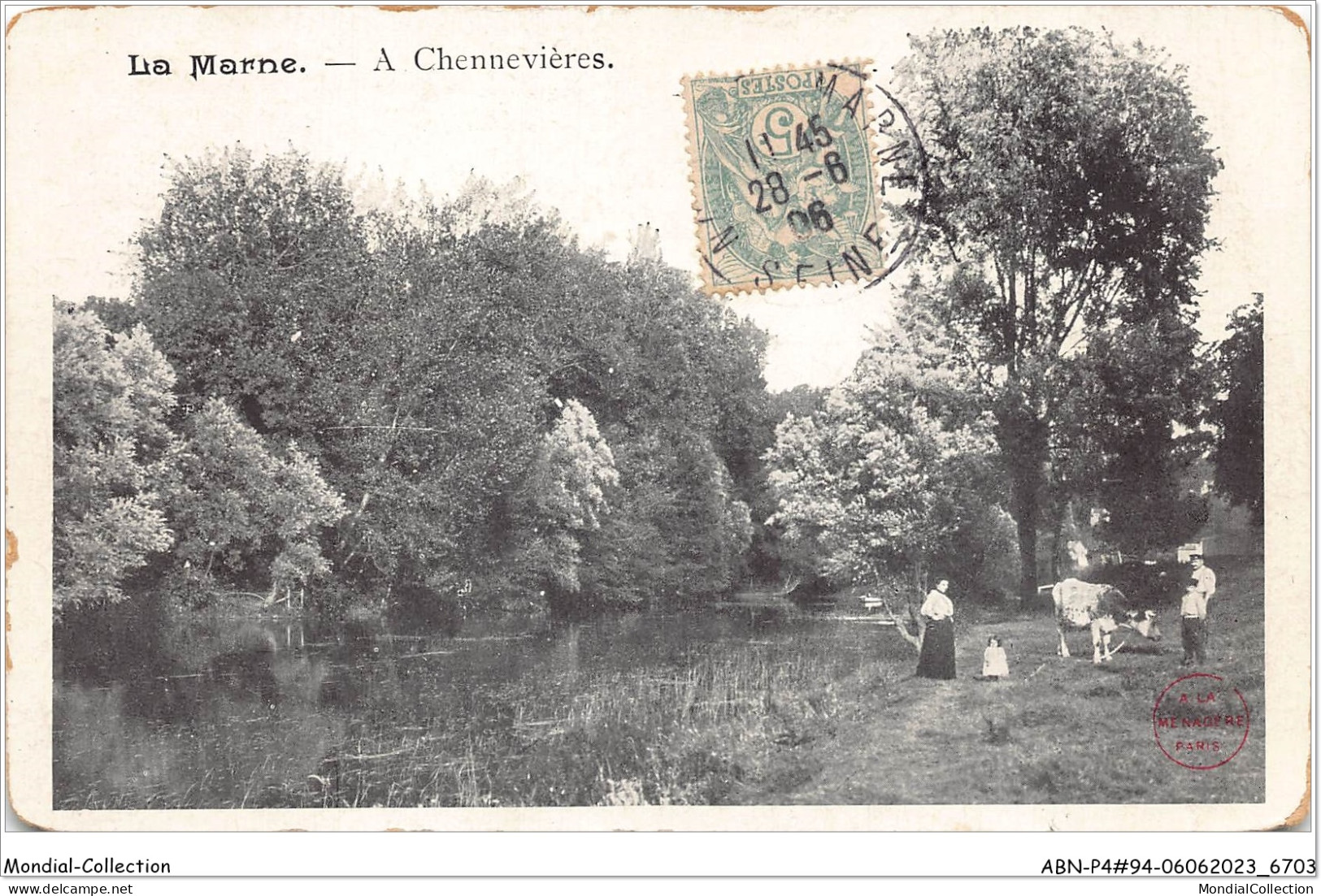 ABNP4-94-0280 - La Marne - A CHENNEVIERES - Chennevieres Sur Marne