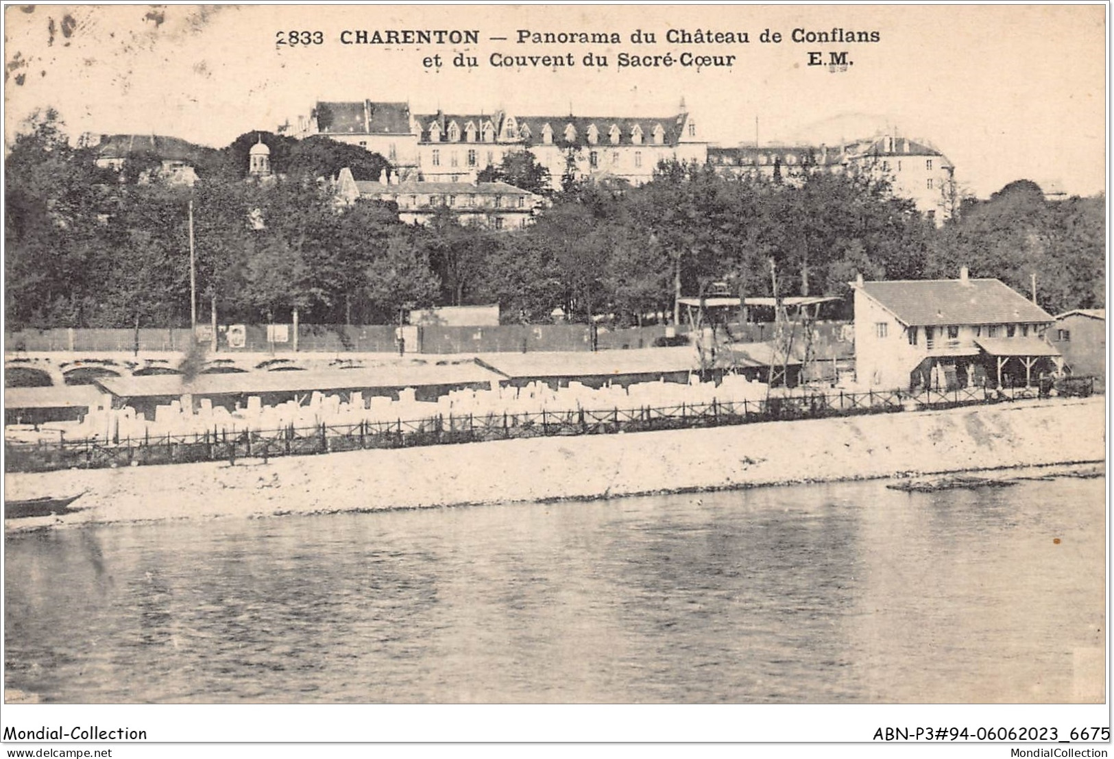 ABNP3-94-0266 - CHARENTON - Panorama Du Chateau De Conflans Et Du Couvent Du Sacré-coeur - Charenton Le Pont