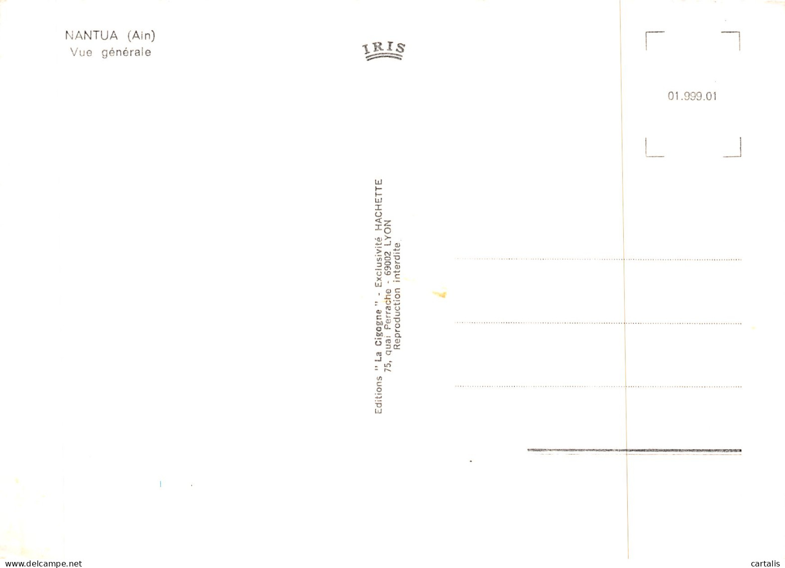 01-NANTUA-N° 4412-D/0087 - Nantua