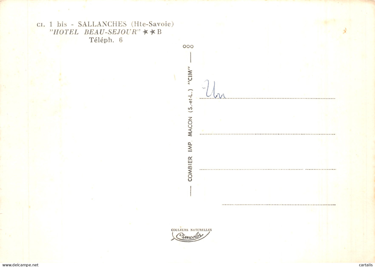 74-SALLANCHES-N° 4412-D/0071 - Sallanches