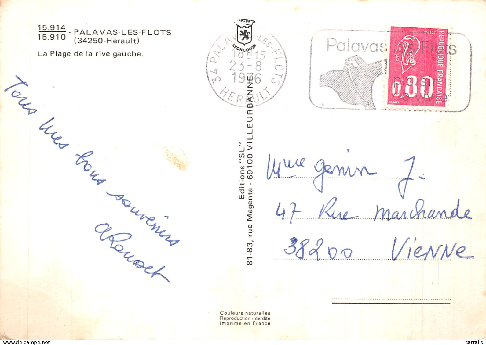 34-PALAVAS LES FLOTS-N° 4412-C/0227 - Palavas Les Flots