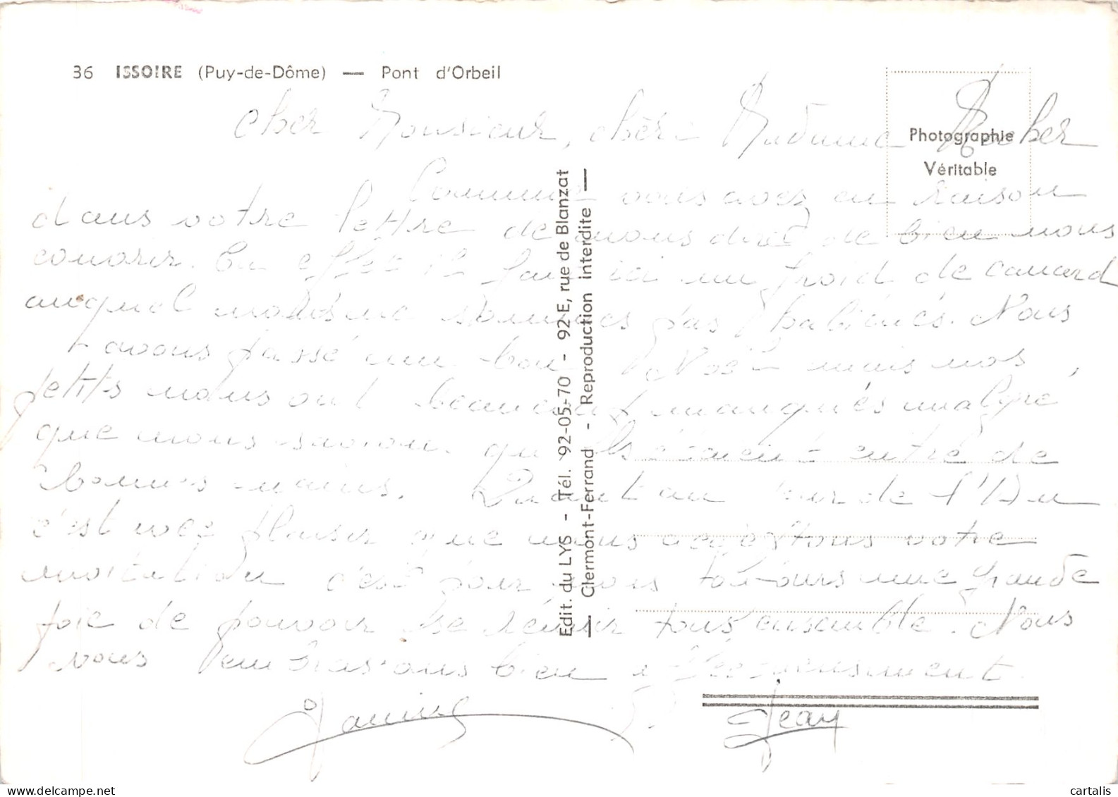 63-ISSOIRE-N° 4412-C/0183 - Issoire