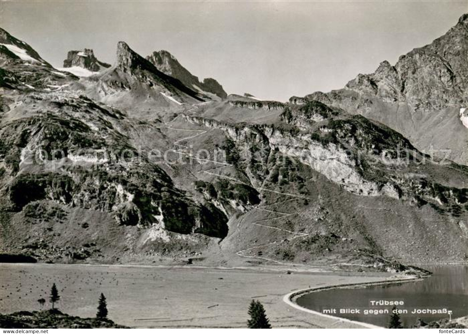 13623268 Truebsee OW Mit Blick Zum Jochpass Truebsee OW - Autres & Non Classés