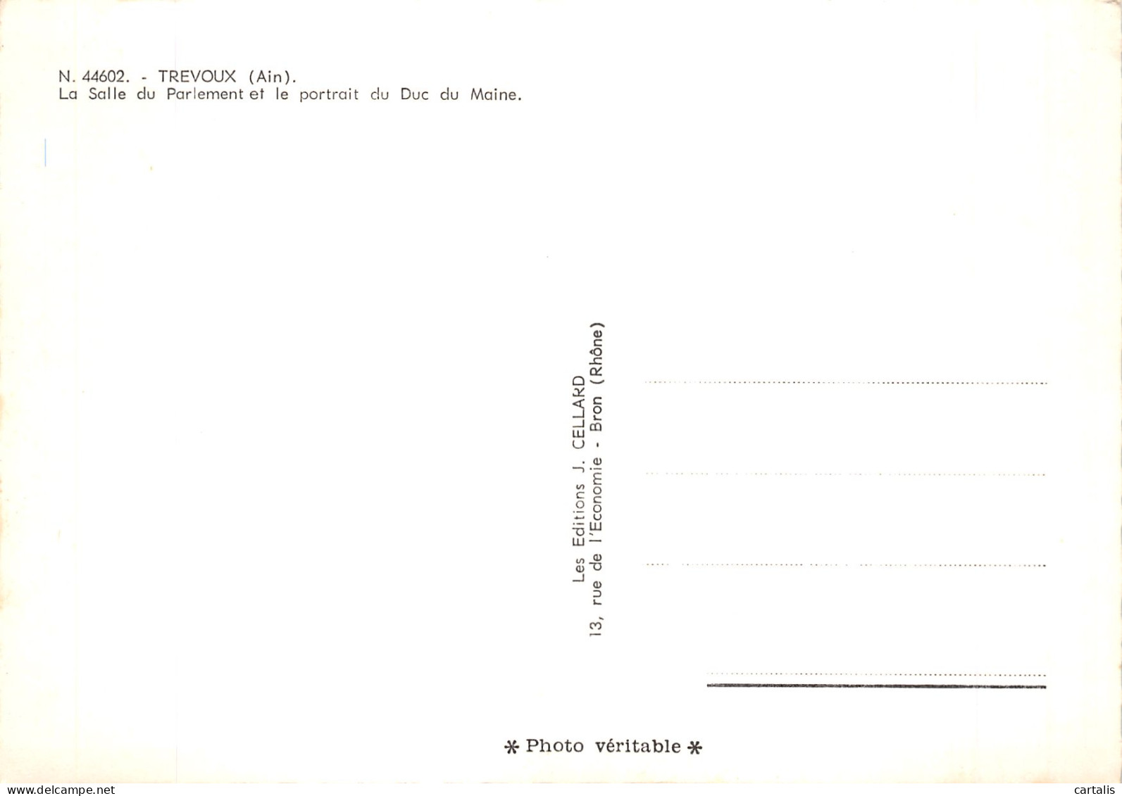 01-TREVOUX-N° 4412-B/0373 - Trévoux