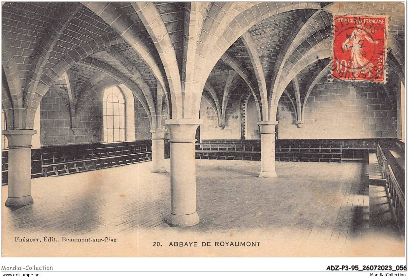 ADZP3-95-0209 - Abbaye De ROYAUMONT  - Asnières-sur-Oise