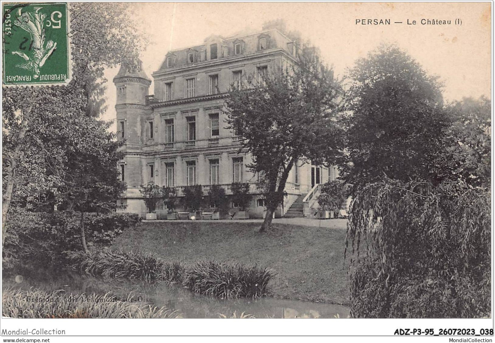 ADZP3-95-0200 - PERSAN - Le Château - Persan