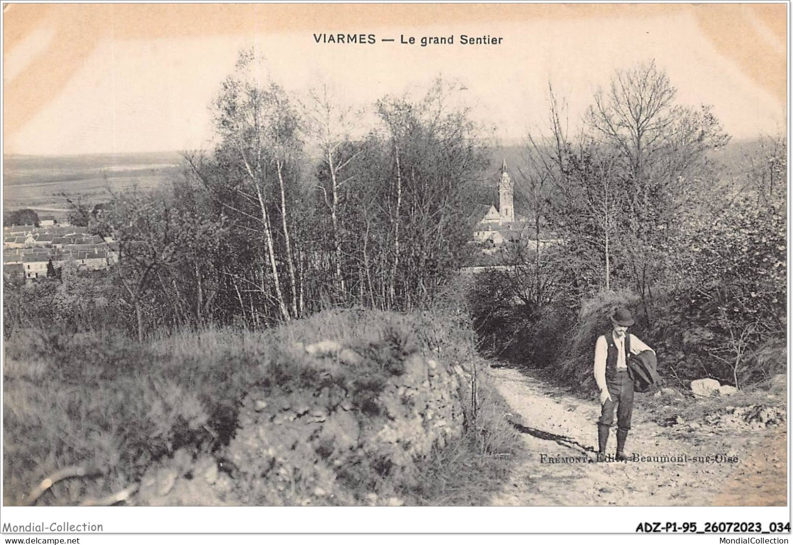 ADZP1-95-0018 - VIARMES - Le Grand Sentier - Viarmes