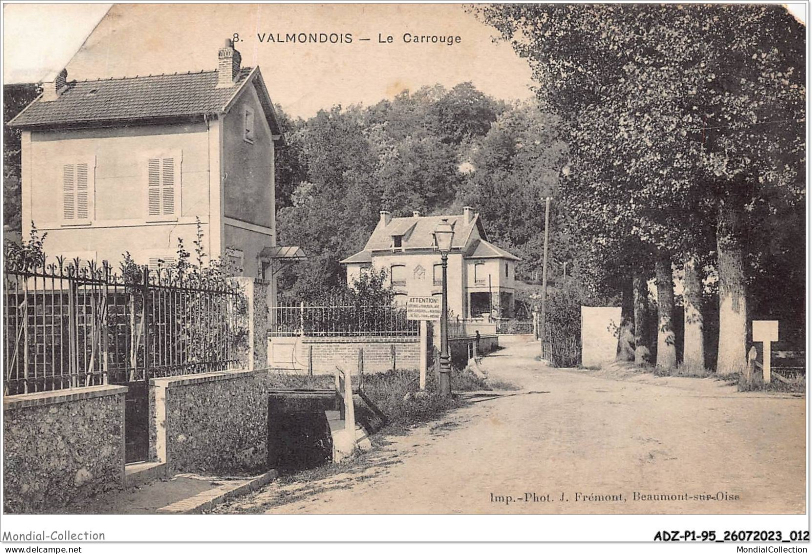 ADZP1-95-0007 - VALMONDOIS - Le Carrouge - Valmondois