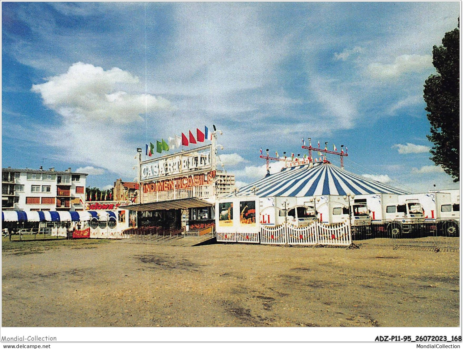 ADZP11-95-0929 - Le Cirque Casartelli - à ENGHIEN - Enghien Les Bains